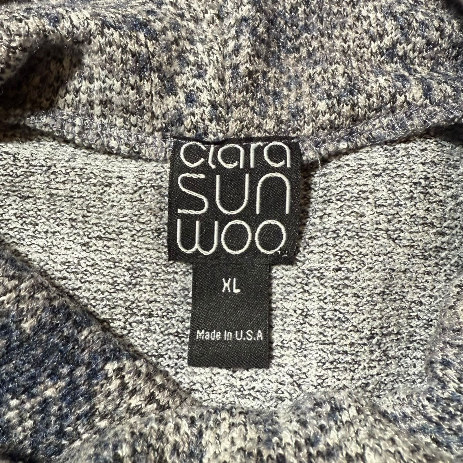 Other Clara Sunwoo Cowl Turtleneck Sweater Snake Pattern - Size XL Size XL / US 12-14 / IT 48-50 - 4 Thumbnail