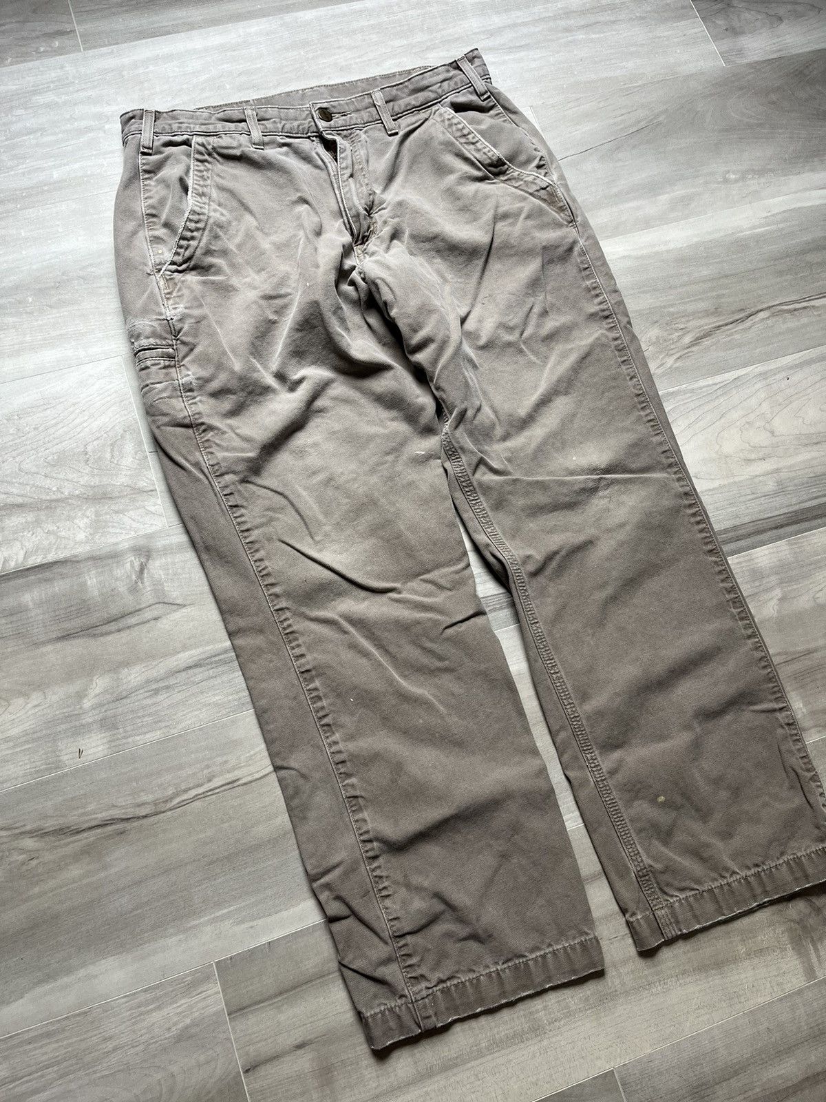 Carhartt Vintage Thrashed Carhartt pants Sz:34x28 tag:34x30 Size US 34 / EU 50 - 9 Thumbnail