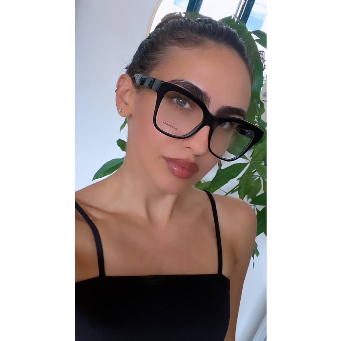 NEW Burberry BE2388 Oversized Black Eyeglasses Frames