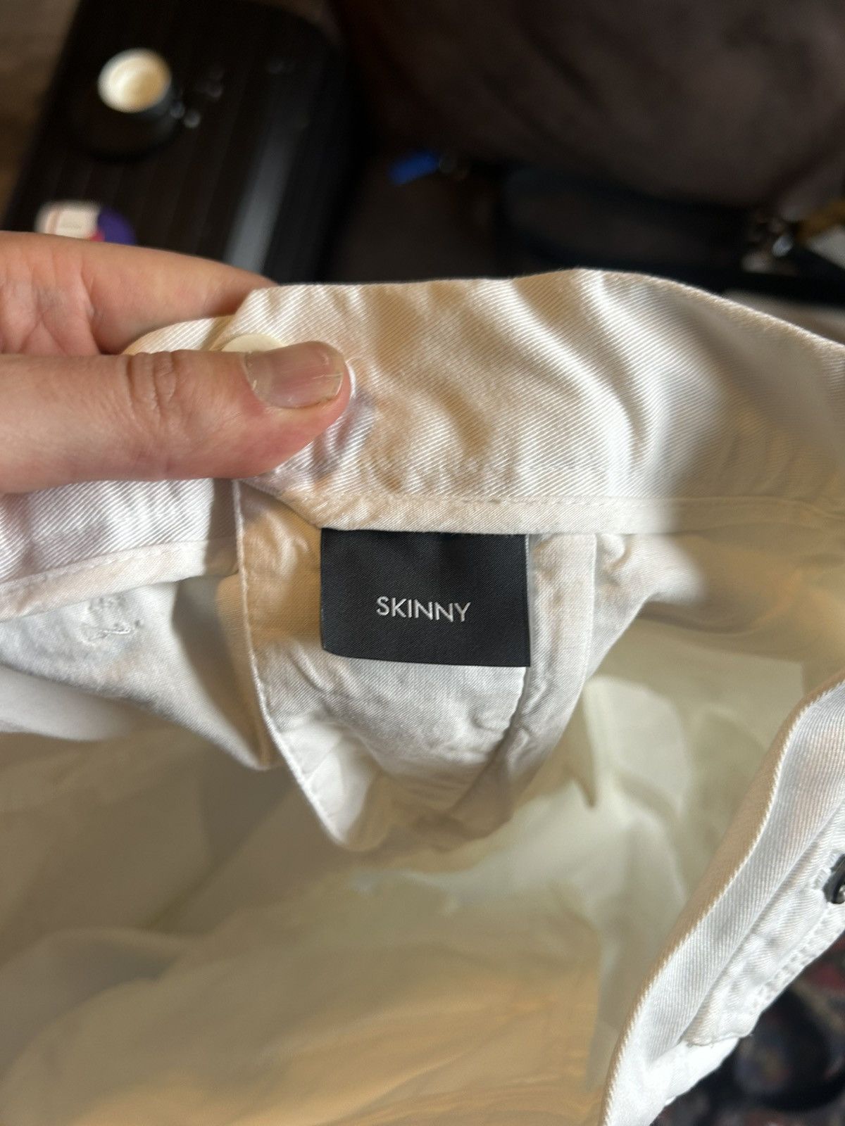 Gucci Gucci White Cotton-Blend Trousers – Size 54 Size US 38 / EU 54 - 23 Thumbnail