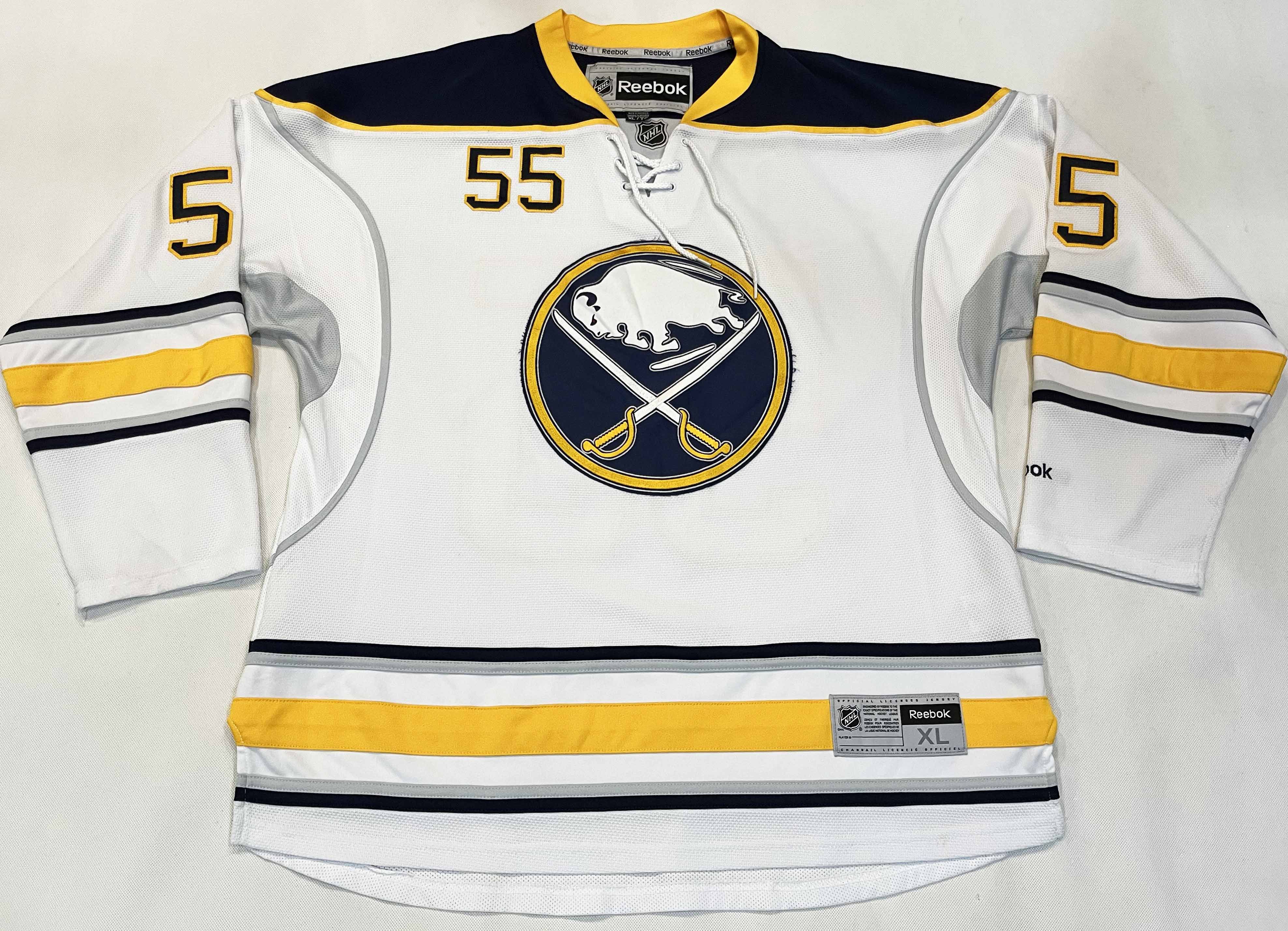 Reebok Reebok Buffalo Sabres RISTOLAINEN #55 NHL Hockey Jersey Size US XL / EU 56 / 4 - 2 Thumbnail