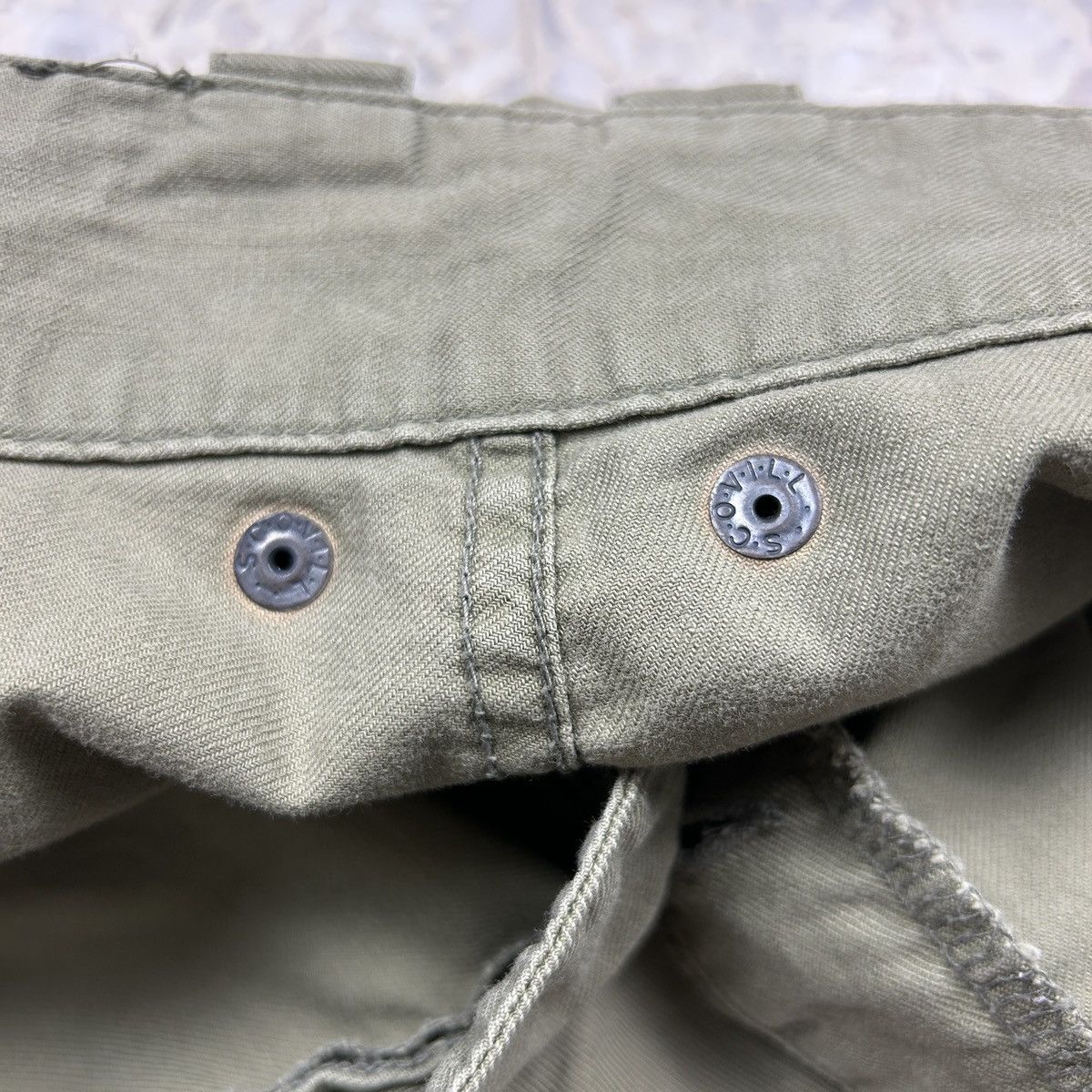 Hysteric Glamour × Japanese Brand × Vintage 1990s Hysteric Glamour - Military Shorts Size US 28 / EU 44 - 18 Thumbnail