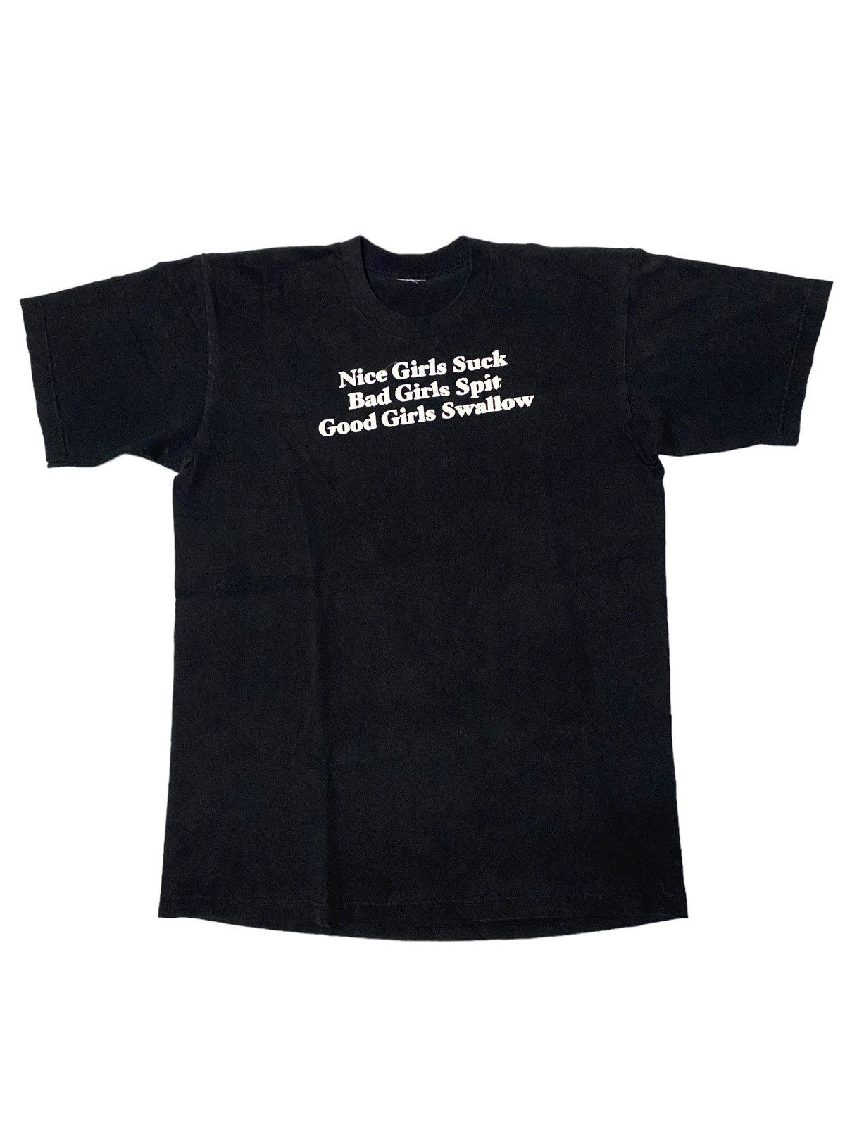Vintage Vintage RARE Porn BJ Humor Tee Size US XL / EU 56 / 4 - 3 Thumbnail