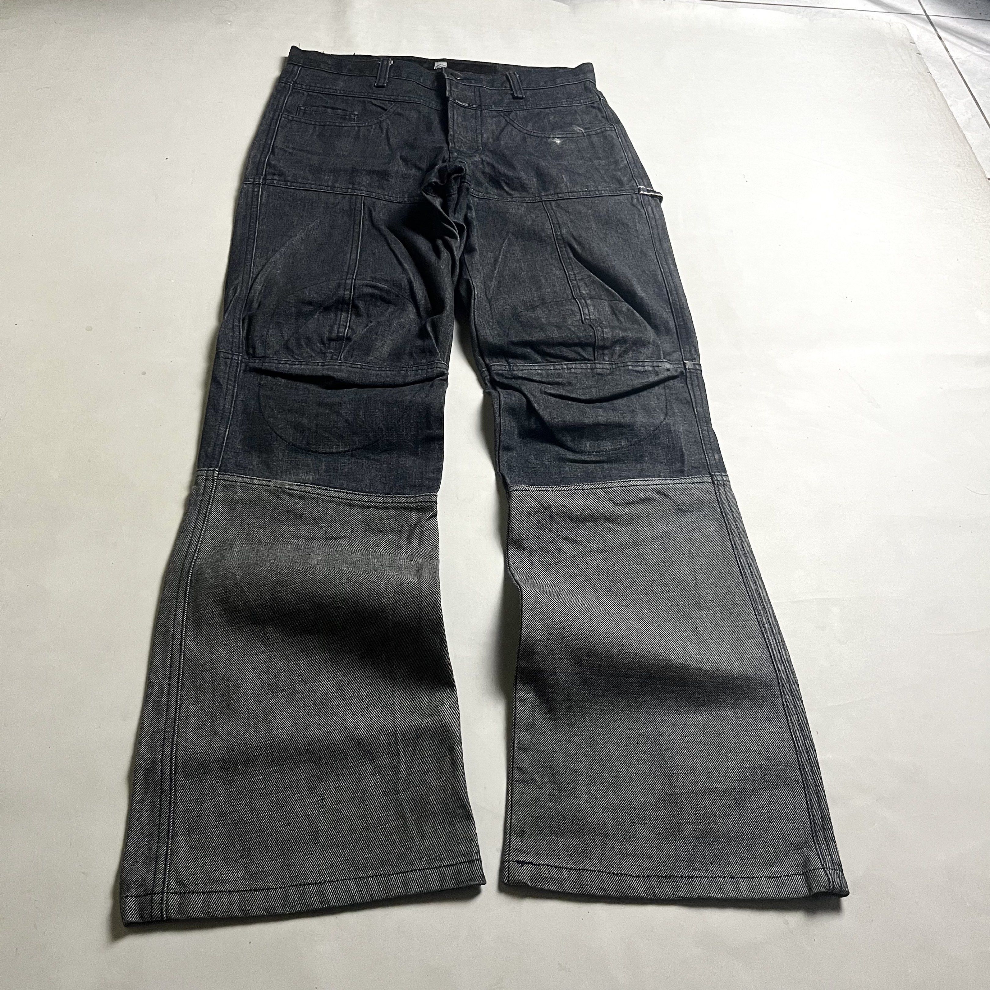 Marithe + Francois Girbaud flare denim flare double colour Size US 30 / EU 46 - 2 Thumbnail