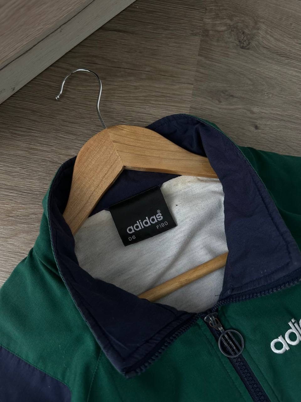 Adidas × Vintage Vintage Adidas Faded Sportswear Zip Hoodie Size US M / EU 48-50 / 2 - 6 Thumbnail