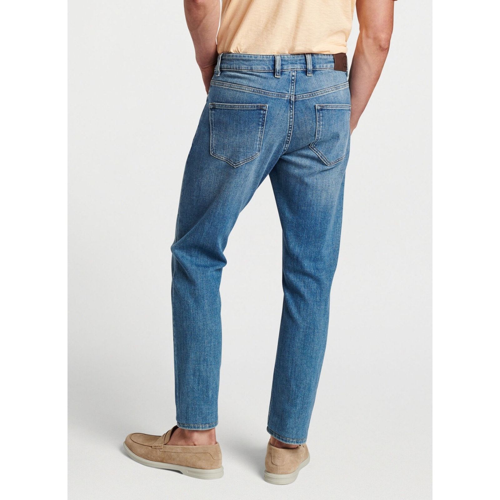 Peter Millar Peter Millar Pilot Mill ClassicFit Jeans 30x34 Wash $170 NWT Size US 30 / EU 46 - 3 Thumbnail