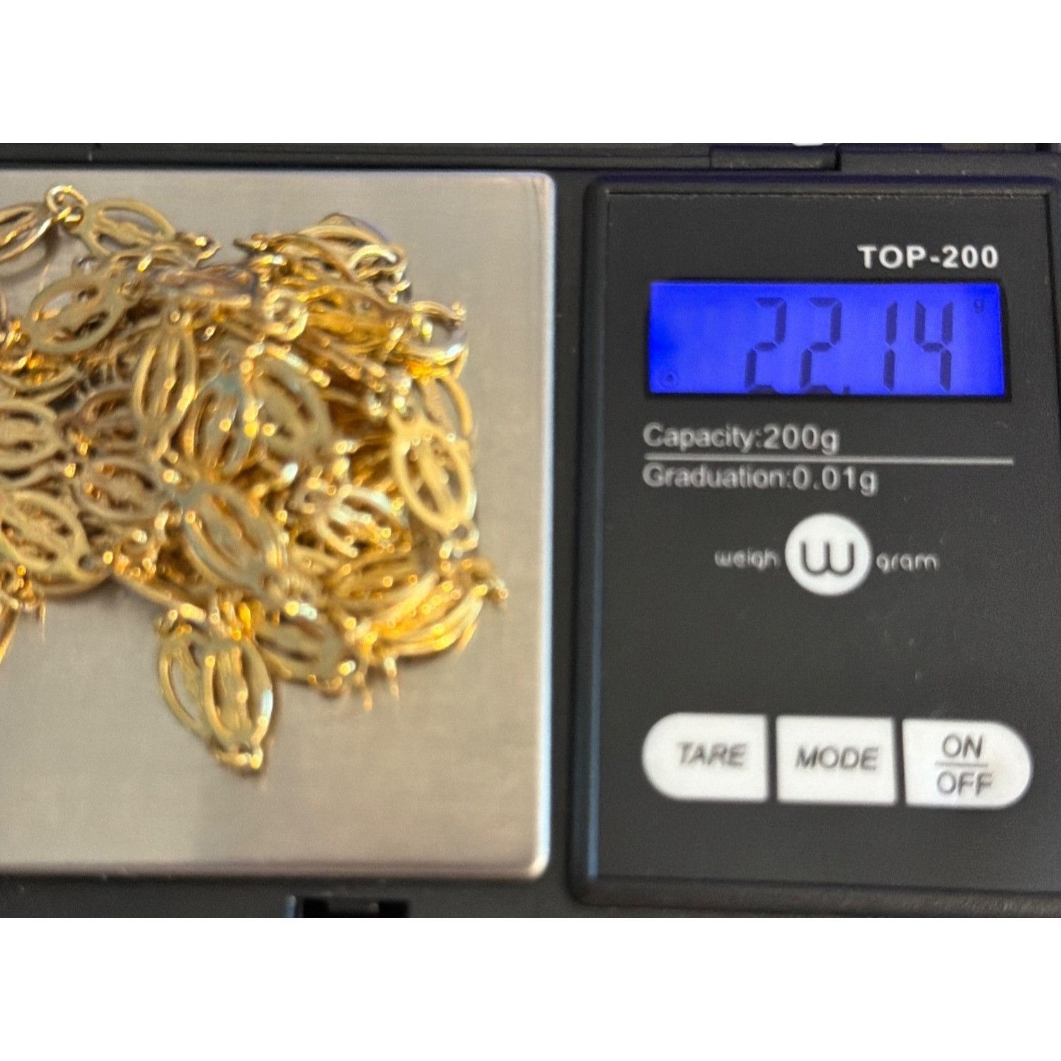 Other Vintage Park Lane Gold Tone Oval Link Long Necklace 54" Doub Size ONE SIZE - 5 Thumbnail