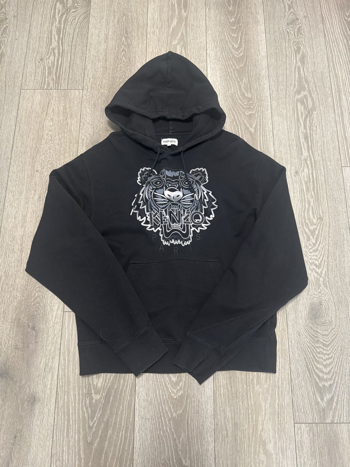 Kenzo kenzo hoodie black/gray Size US L / EU 52-54 / 3 - 1 Thumbnail