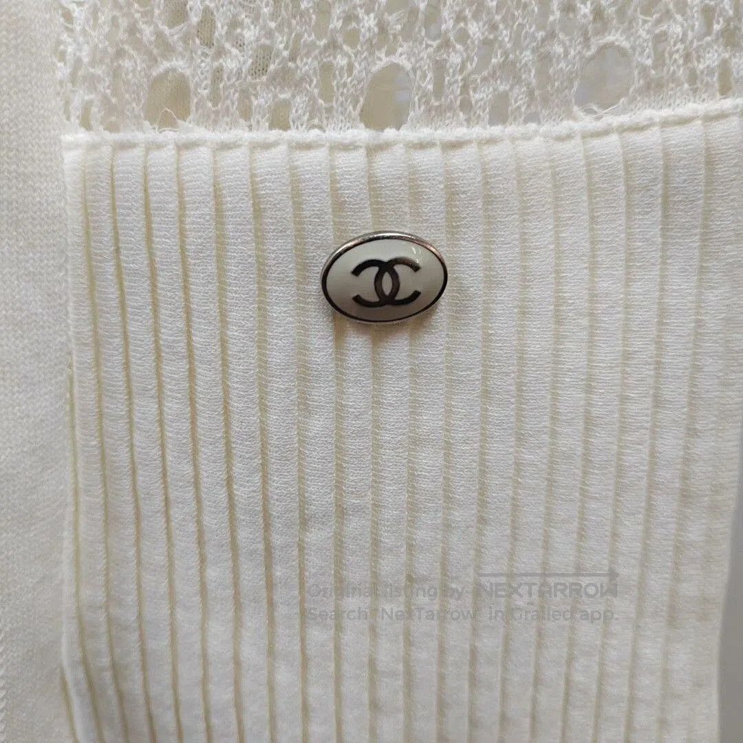 Chanel Chanel Cotton Hollow. Size S / US 4 / IT 40 - 3 Thumbnail