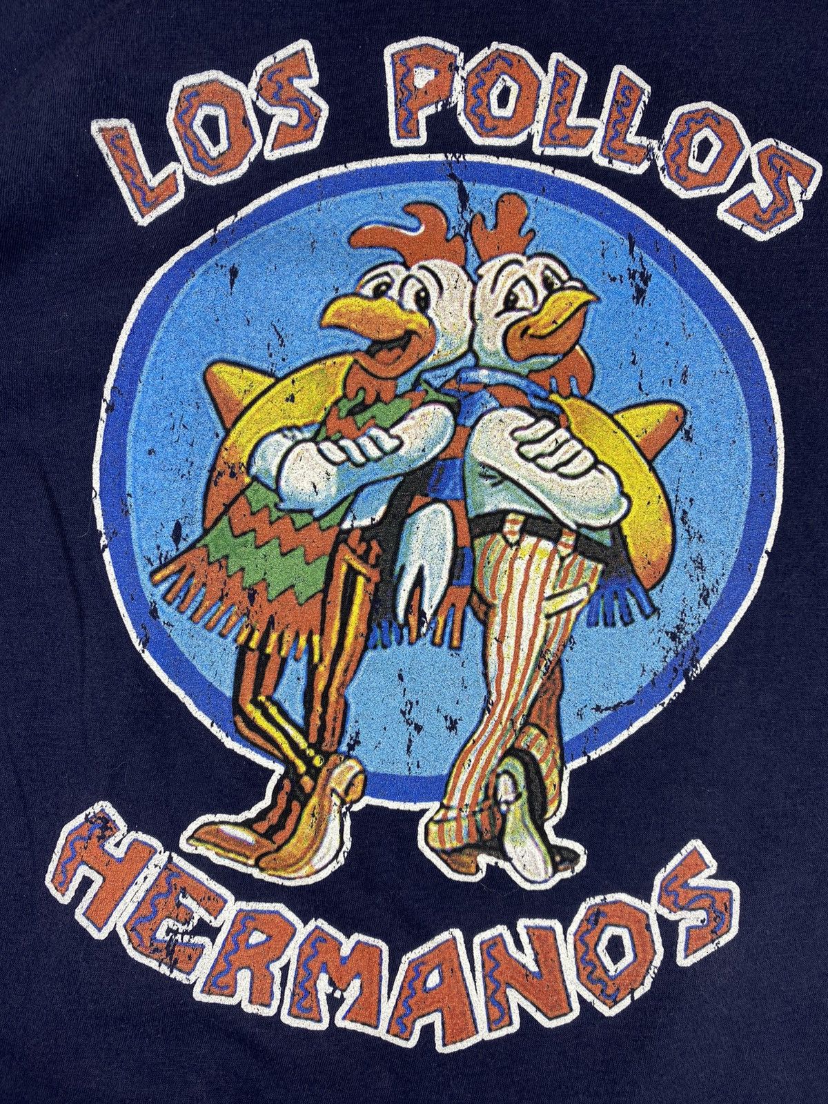 Band Tees Vintage Breaking Bad Los Pollos Hermanos tee Size US M / EU 48-50 / 2 - 6 Thumbnail
