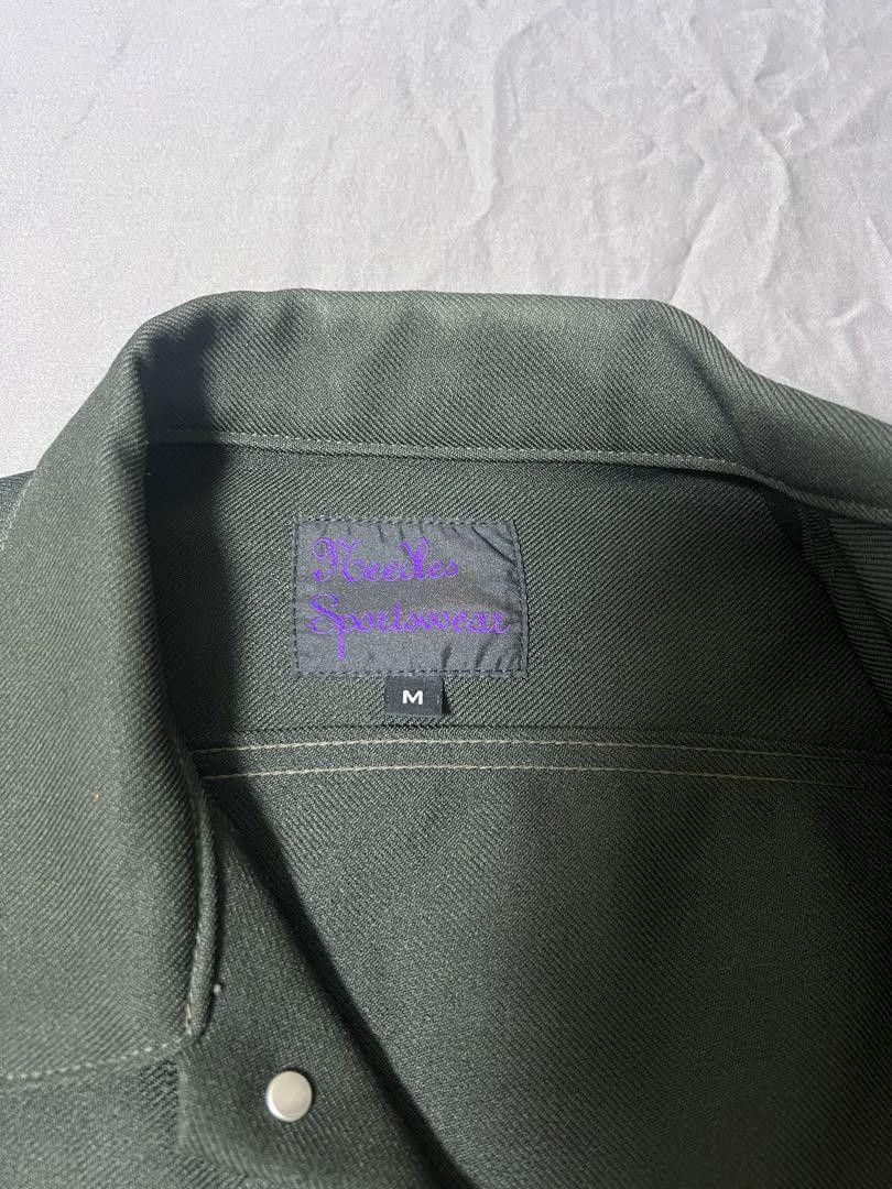 Needles Sports Green Trucker Jacket