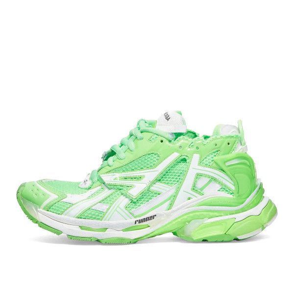 image of Balenciaga O1S1Rm1023 Sneakers In Green, Men's (Size 11)