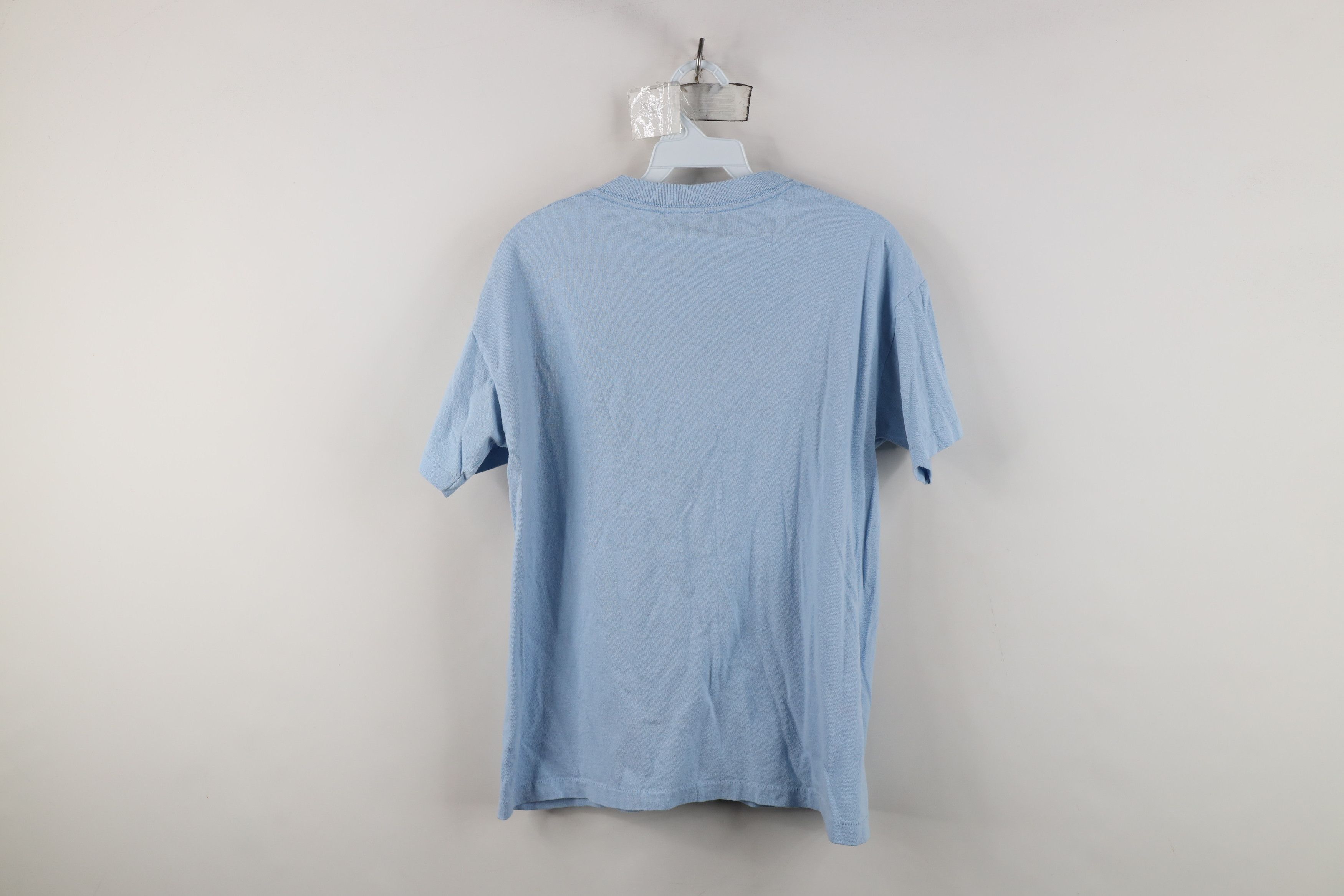 Guess Vintage 90s Guess Spell Out Heart Flower T-Shirt Blue USA Size M / US 6-8 / IT 42-44 - 10 Thumbnail