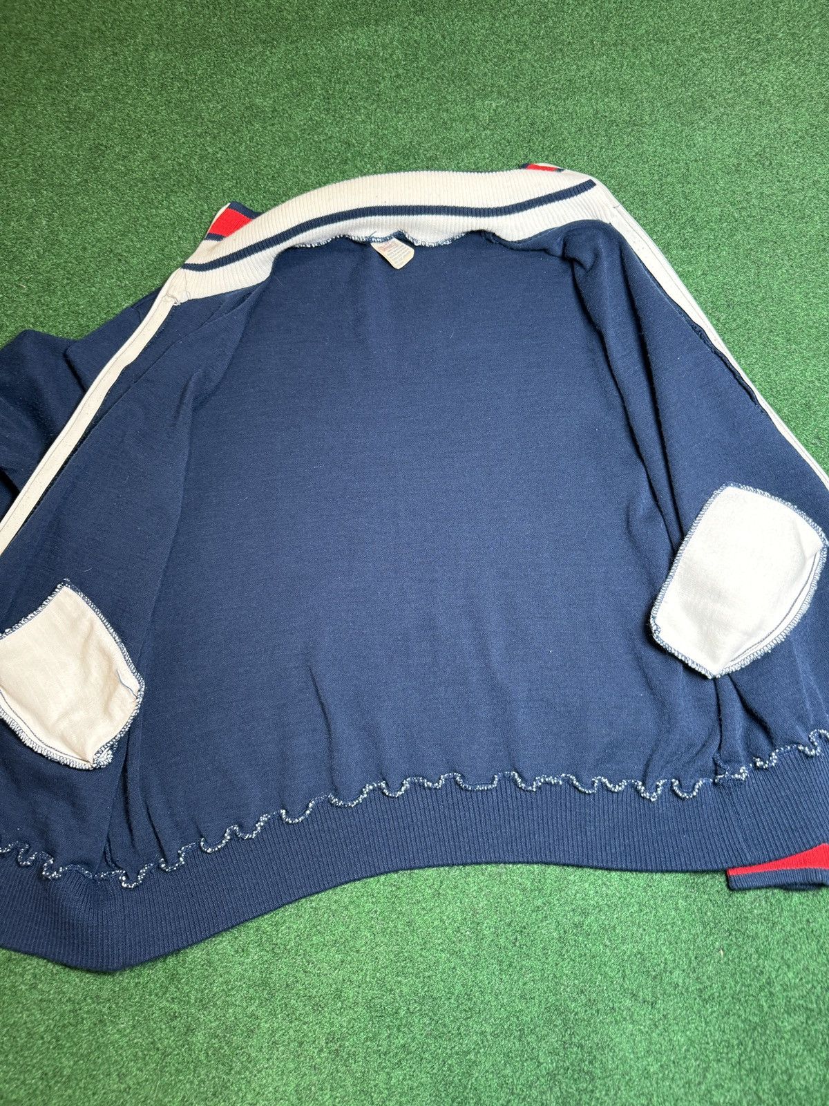 Vintage Vintage 70s Ego Trix Hidaco Full Zip Track Jacket Sweatshirt Size US XL / EU 56 / 4 - 4 Thumbnail
