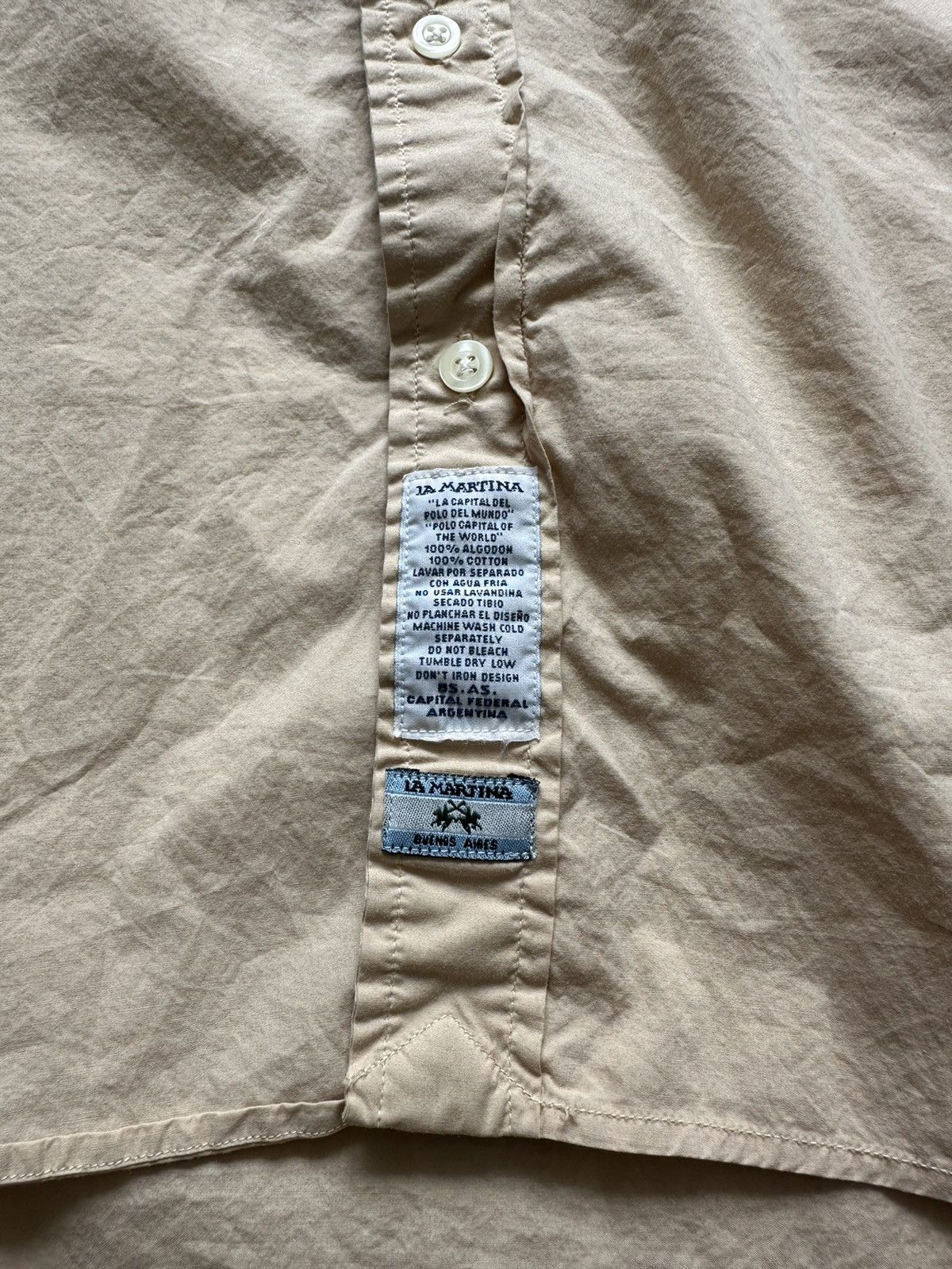 La Martina Shirts La Martina long sleeve size L Size L / US 10 / IT 46 - 3 Thumbnail