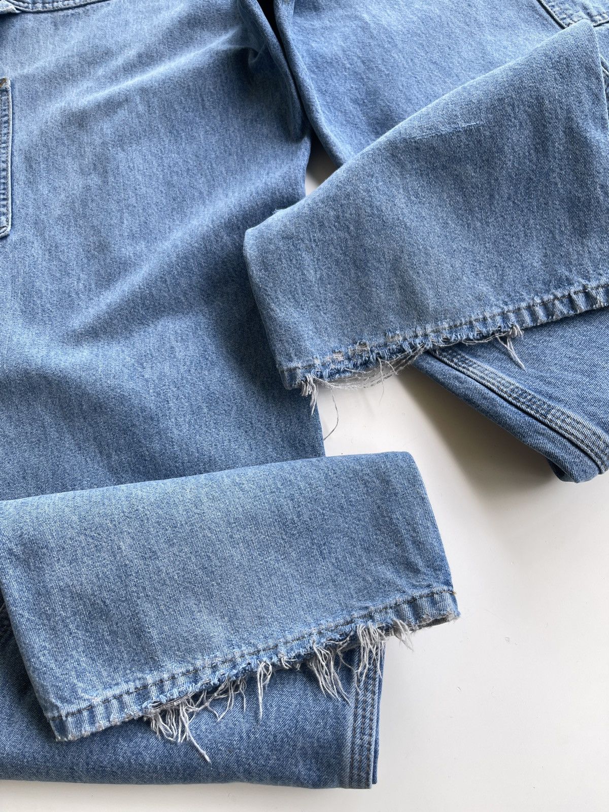 Carhartt Vintage Carhartt Carpenter Distressed Denim Size US 32 / EU 48 - 11 Thumbnail