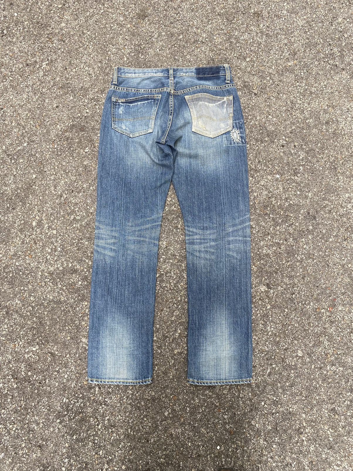 Hysteric Glamour Patched Jeans Vintage Japanese Punk Grunge Style Size US 30 / EU 46 - 9 Thumbnail