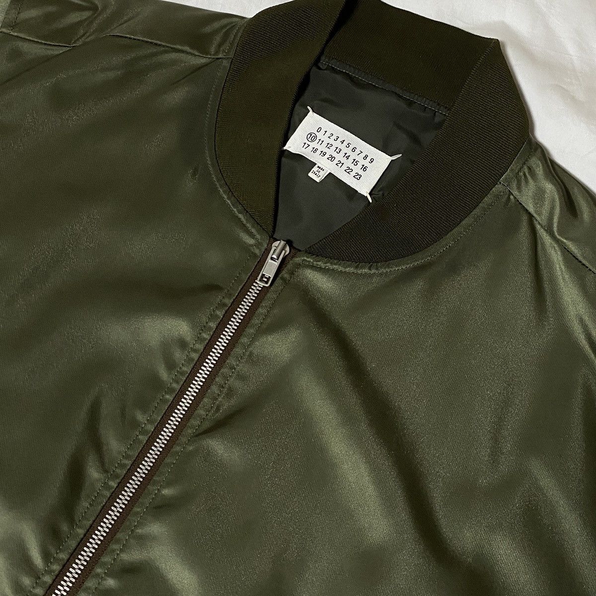 Maison Margiela Margiela Military Split Hem Bomber Jacket 2018ss Size US M / EU 48-50 / 2 - 3 Thumbnail