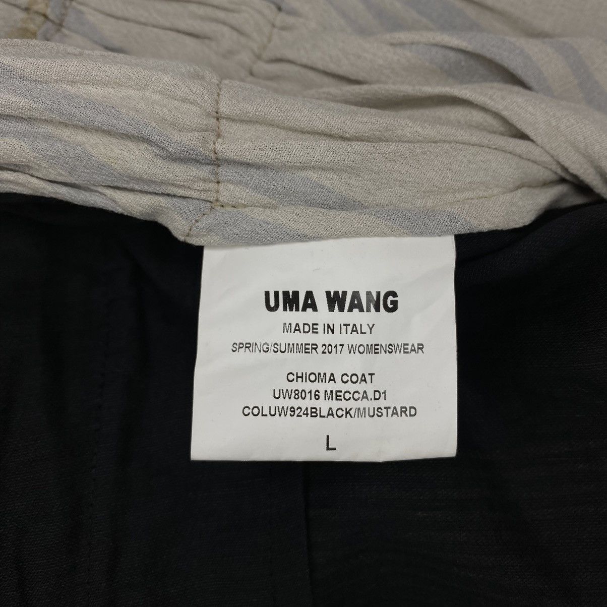 Uma Wang Uma Wang Chioma Coat Size L / US 10 / IT 46 - 9 Thumbnail