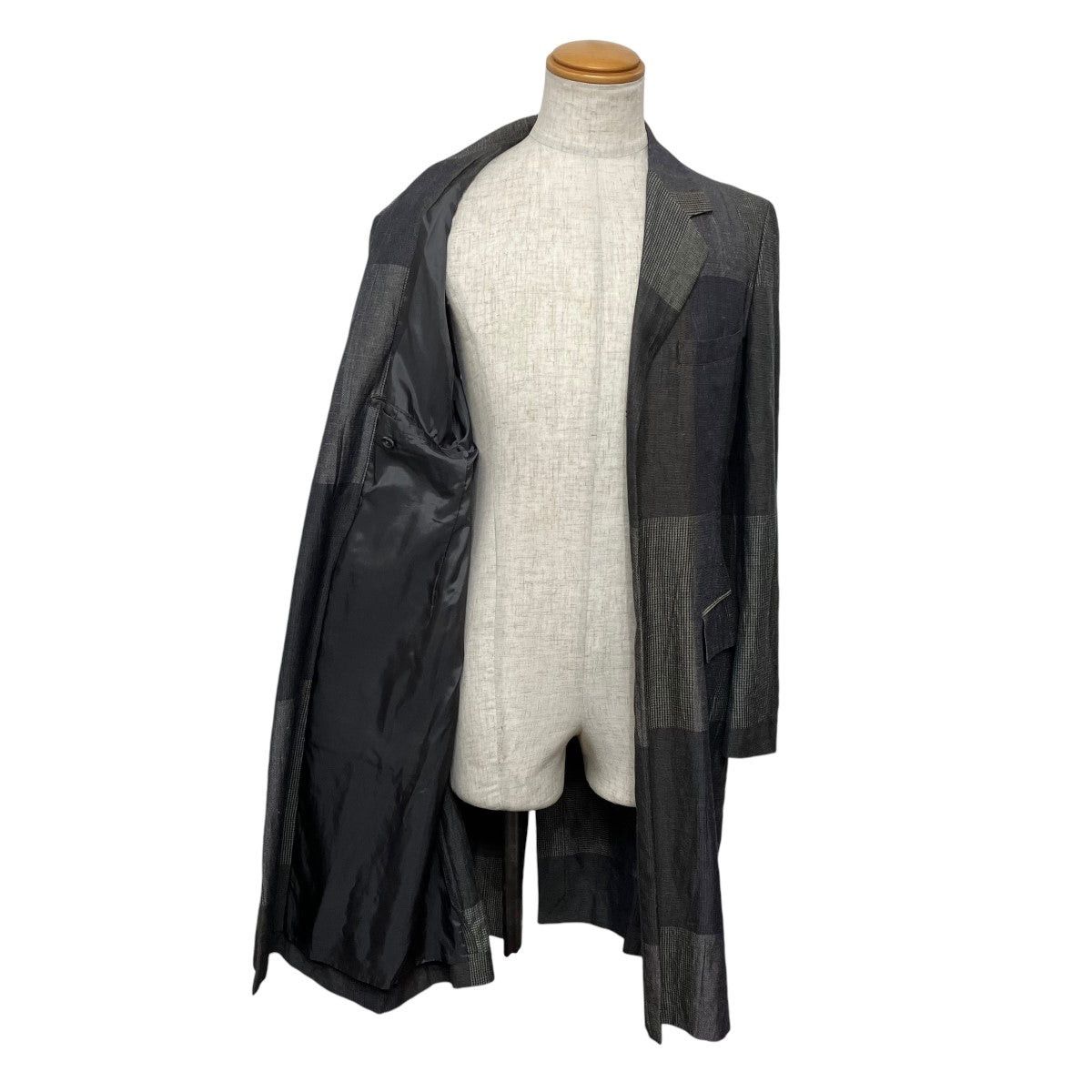 Yohji Yamamoto yohji yamamoto 20SS block linend stock jacket HN-J76-321 Size US S / EU 44-46 / 1 - 4 Thumbnail