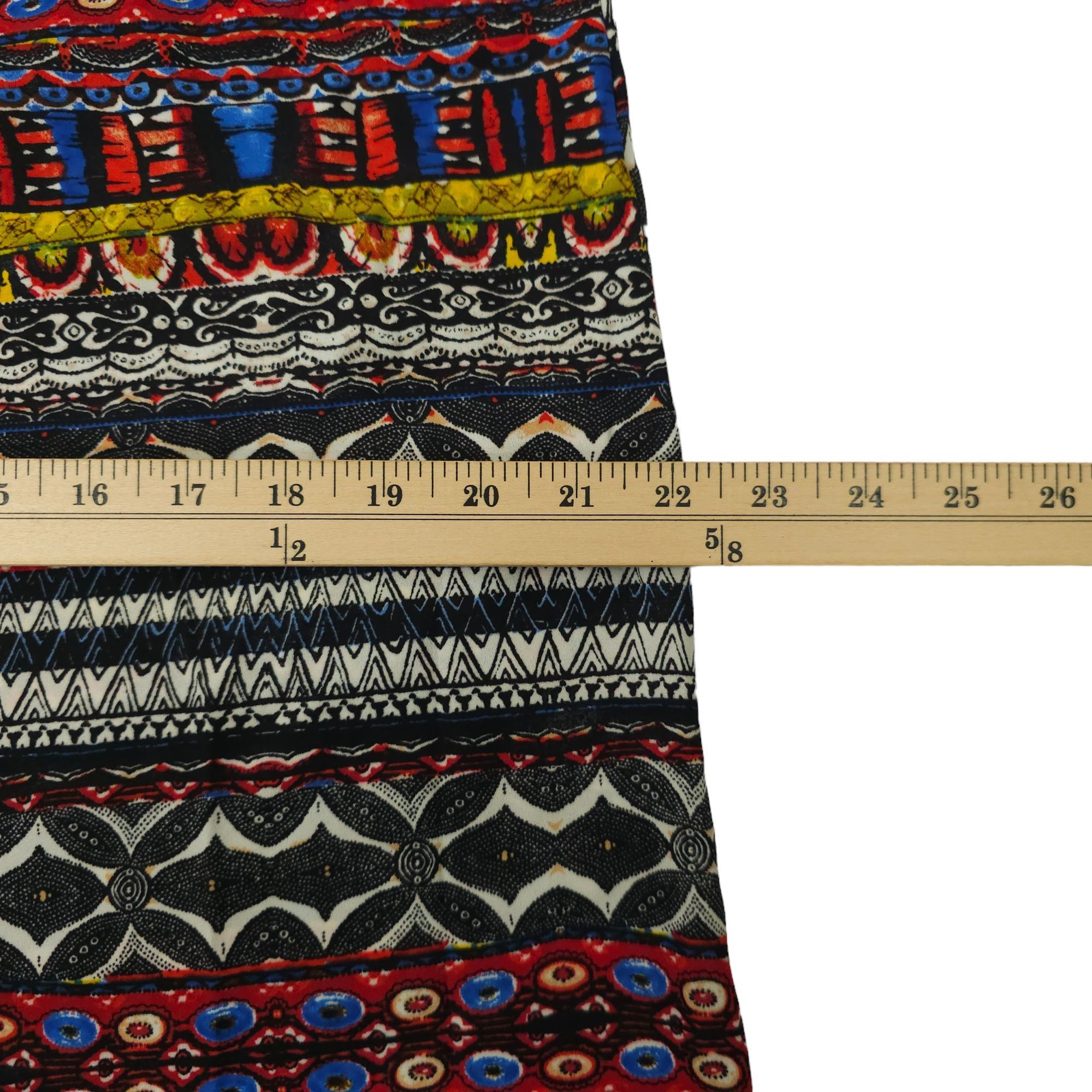 Other Yahada Tribal Geometric Boho Mini Dress Womens S Fringe Size S / US 4 / IT 40 - 7 Thumbnail