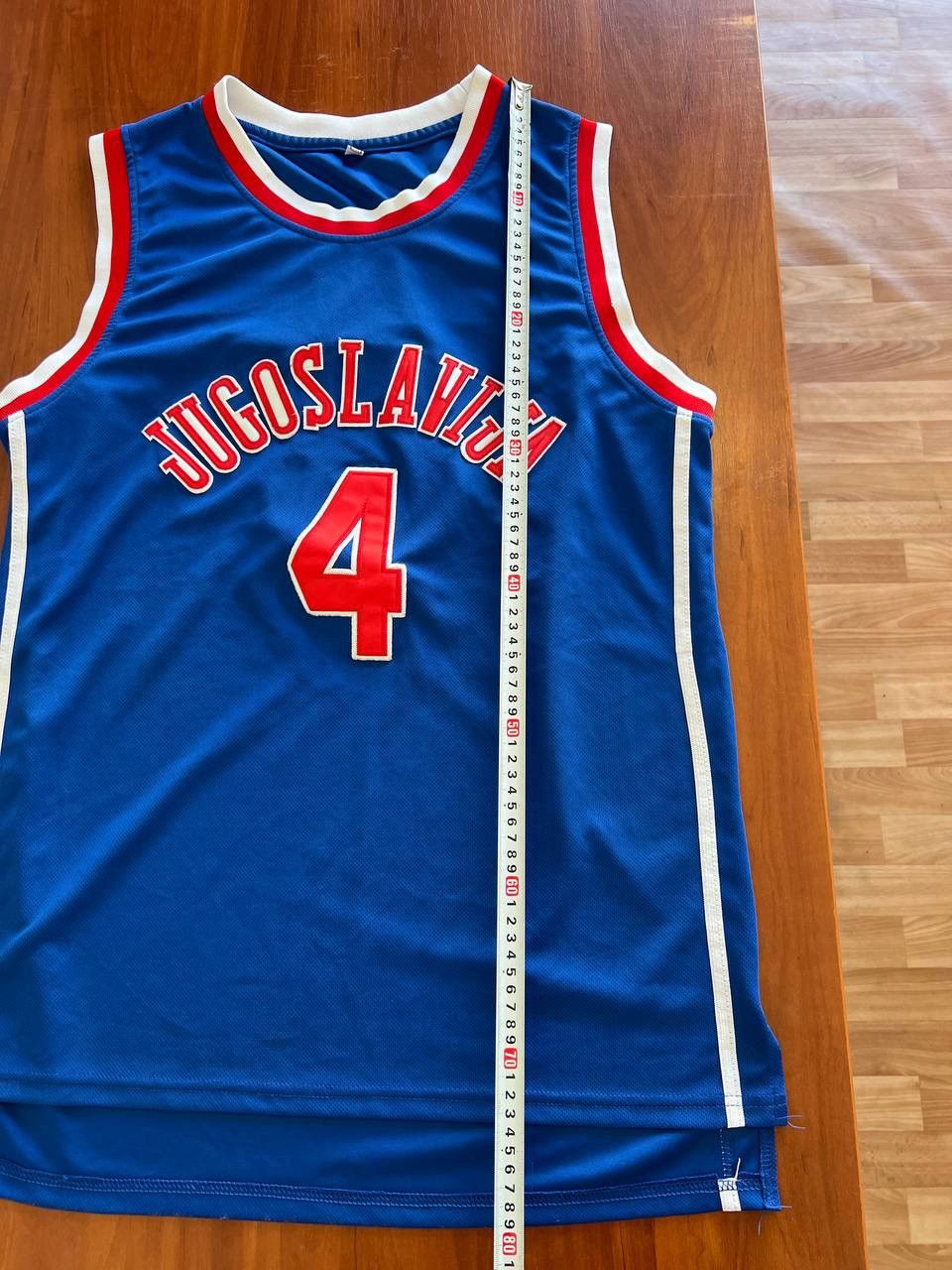 Vintage VINTAGE YUGOSLAVIA TEAM #4 PETROVICH BASKETBALL JERSEY SZ M Size US M / EU 48-50 / 2 - 15 Thumbnail