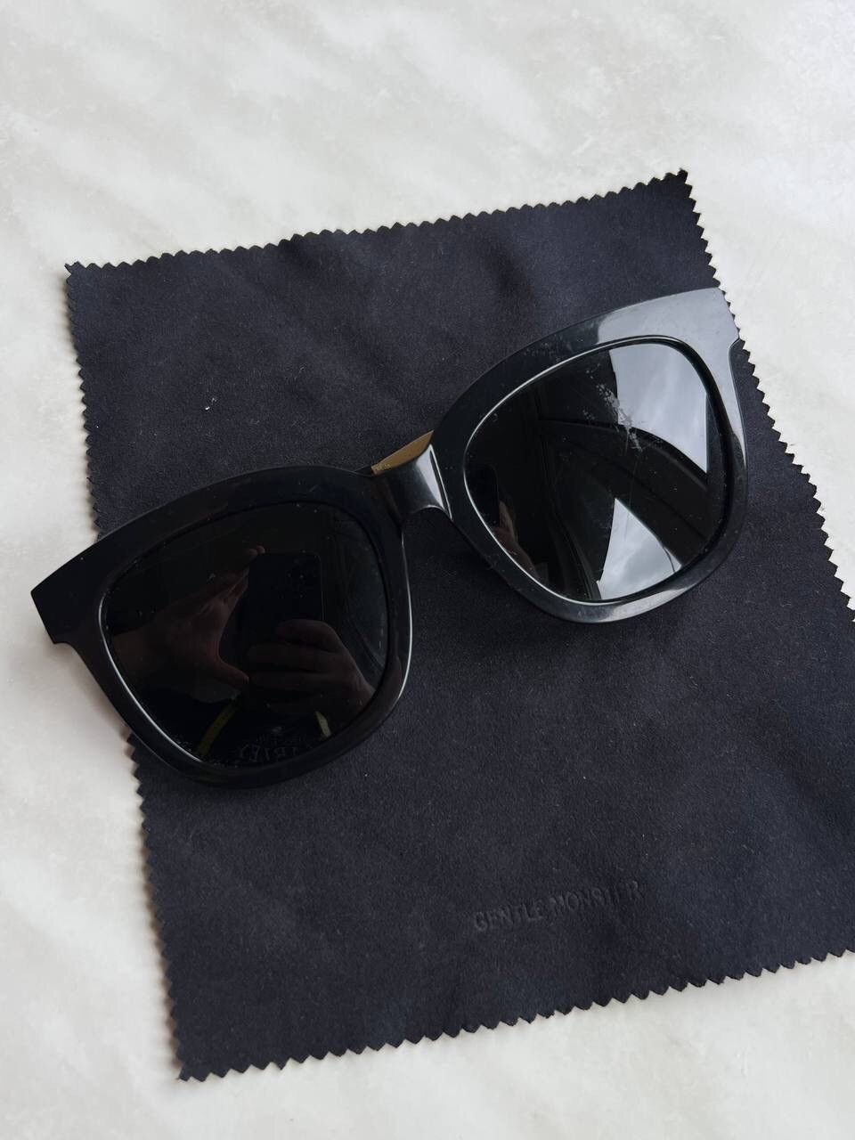 Gentle Monster Vintage Gentle Monster Absente Black Lenses Sunglasses Y2K Size ONE SIZE - 2 Thumbnail