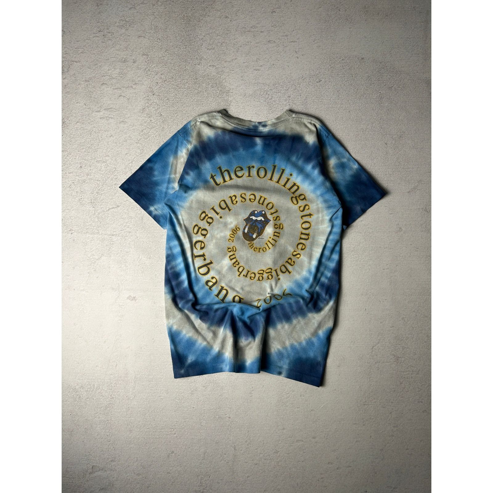 The Unbranded Brand Vintage 2005 The Rolling Stones Tie-Dye T-Shirt Men's Small Size US S / EU 44-46 / 1 - 2 Thumbnail