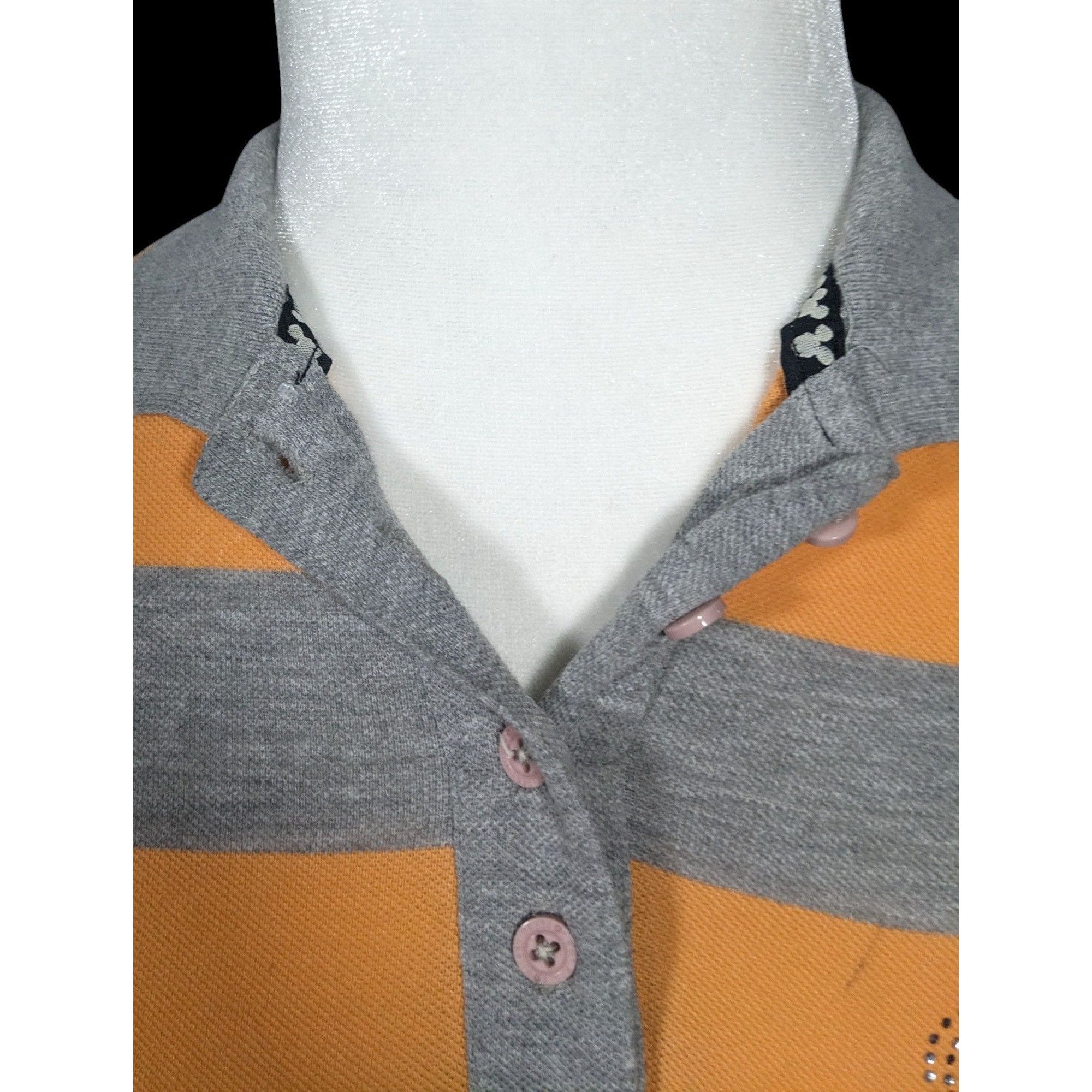 Disney Kook N Keech For Disney Grey And Orange Striped Casual Dress Size S / US 4 / IT 40 - 14 Thumbnail