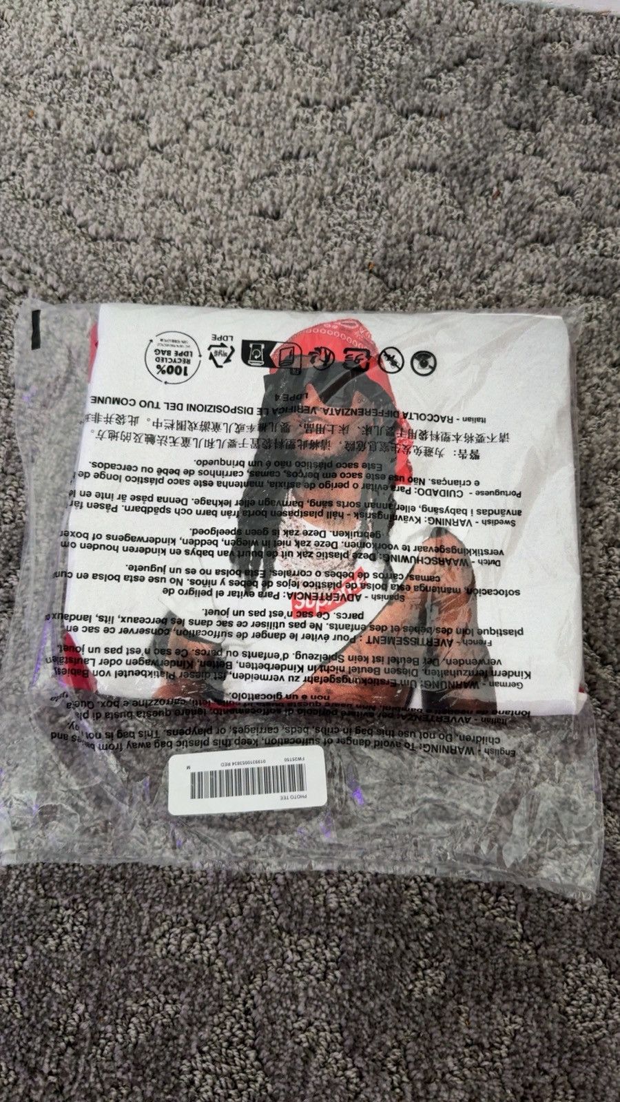 Supreme Playboi Carti X Supreme Tee Shirt Red Size US M / EU 48-50 / 2 - 1 Thumbnail