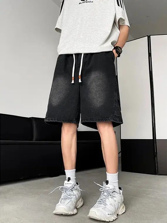 Japanese Brand Loose casual denim shorts Size US 32 / EU 48 - 2 Thumbnail