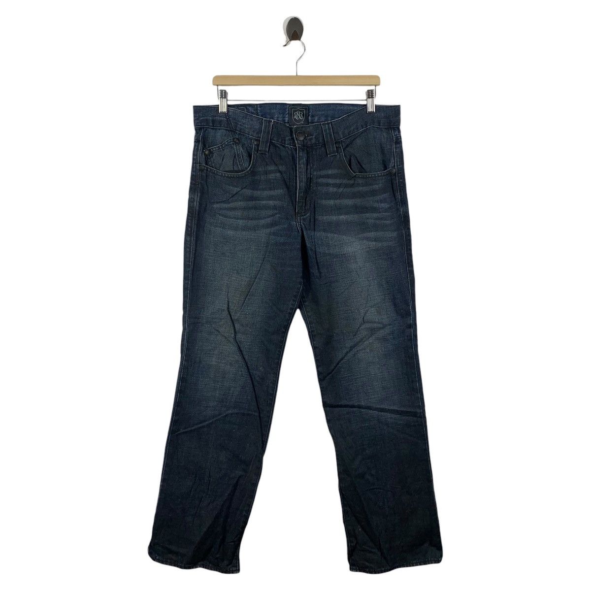 Designer × Japanese Brand ROCK & REPUBLIC Designer blue jeans Size US 35 - 1 Thumbnail