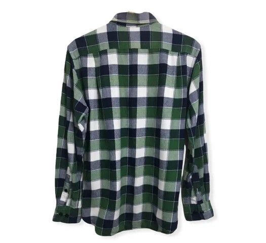 Flannel Japanese Brand Uniqlo Plaid Tartan Flannel Shirt Button Up Size US M / EU 48-50 / 2 - 7 Thumbnail