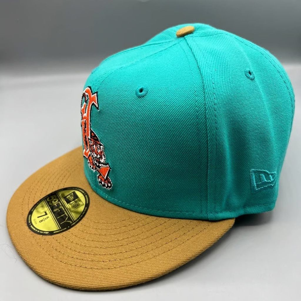 New Era Lakeland Tigers Hat Men 7 5/8 59Fifty New Era MiLB Fitted Size ONE SIZE - 3 Thumbnail