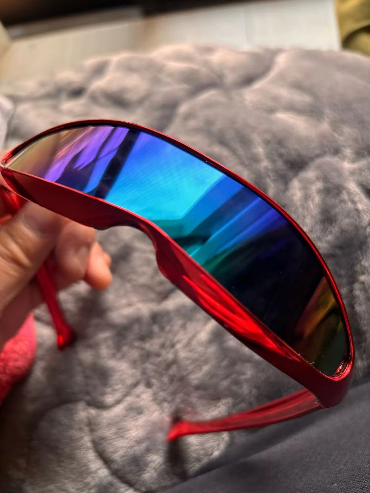 Jewelry Y2k Futuristic Sunglasses Size ONE SIZE - 5 Thumbnail