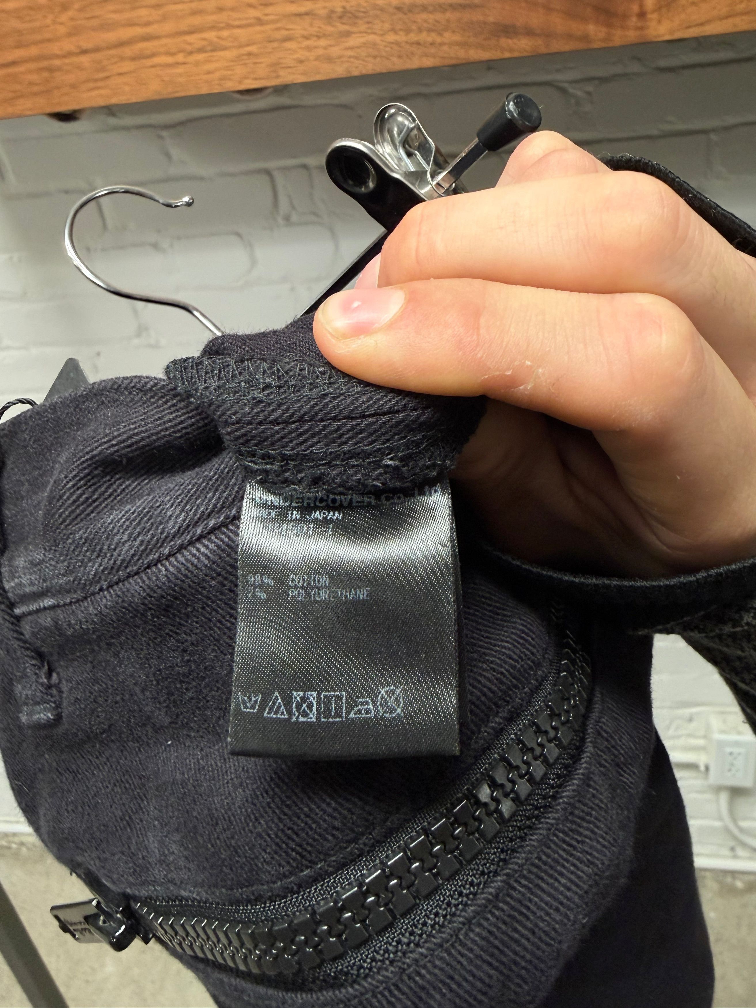 Undercover SS2015 Undercover ‘Psychocandy’ Text Print Grey Skinny Denim Size US 30 / EU 46 - 5 Thumbnail