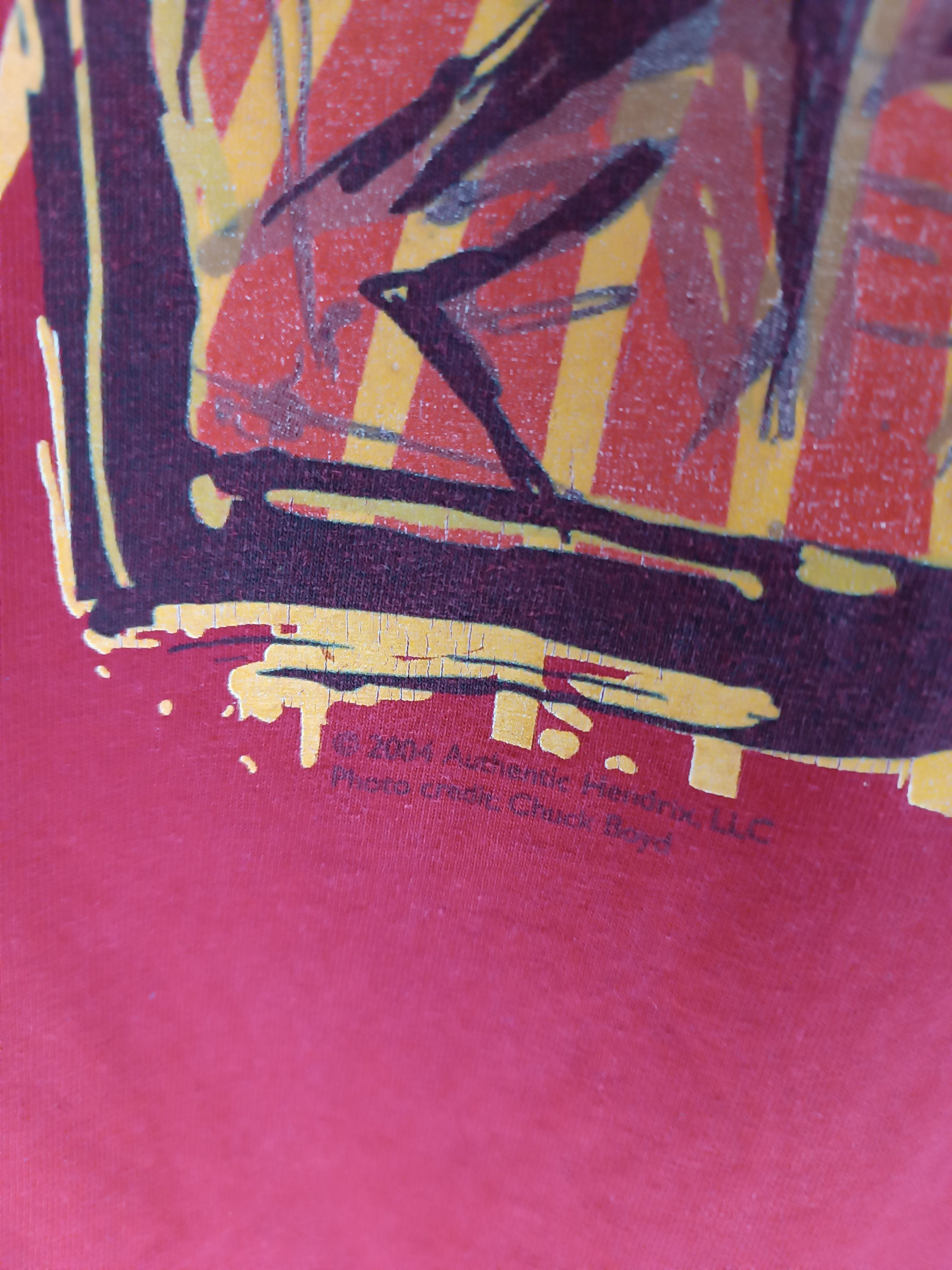 Band Tees VINTAGE 2004 JIMI HENDRIX Y2K TEE joplin clapton morrison Size US L / EU 52-54 / 3 - 12 Thumbnail