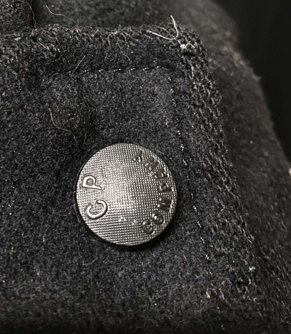 Massimo Osti Vintage 80s CP Company wool hoodie jacket Italy made size 50 Size US M / EU 48-50 / 2 - 9 Thumbnail