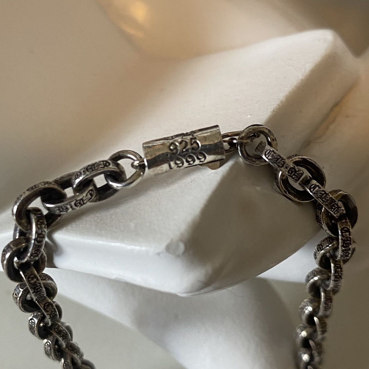 Chrome Hearts Chrome Hearts Paper Chain Bracelet 8.5” Size ONE SIZE - 4 Thumbnail