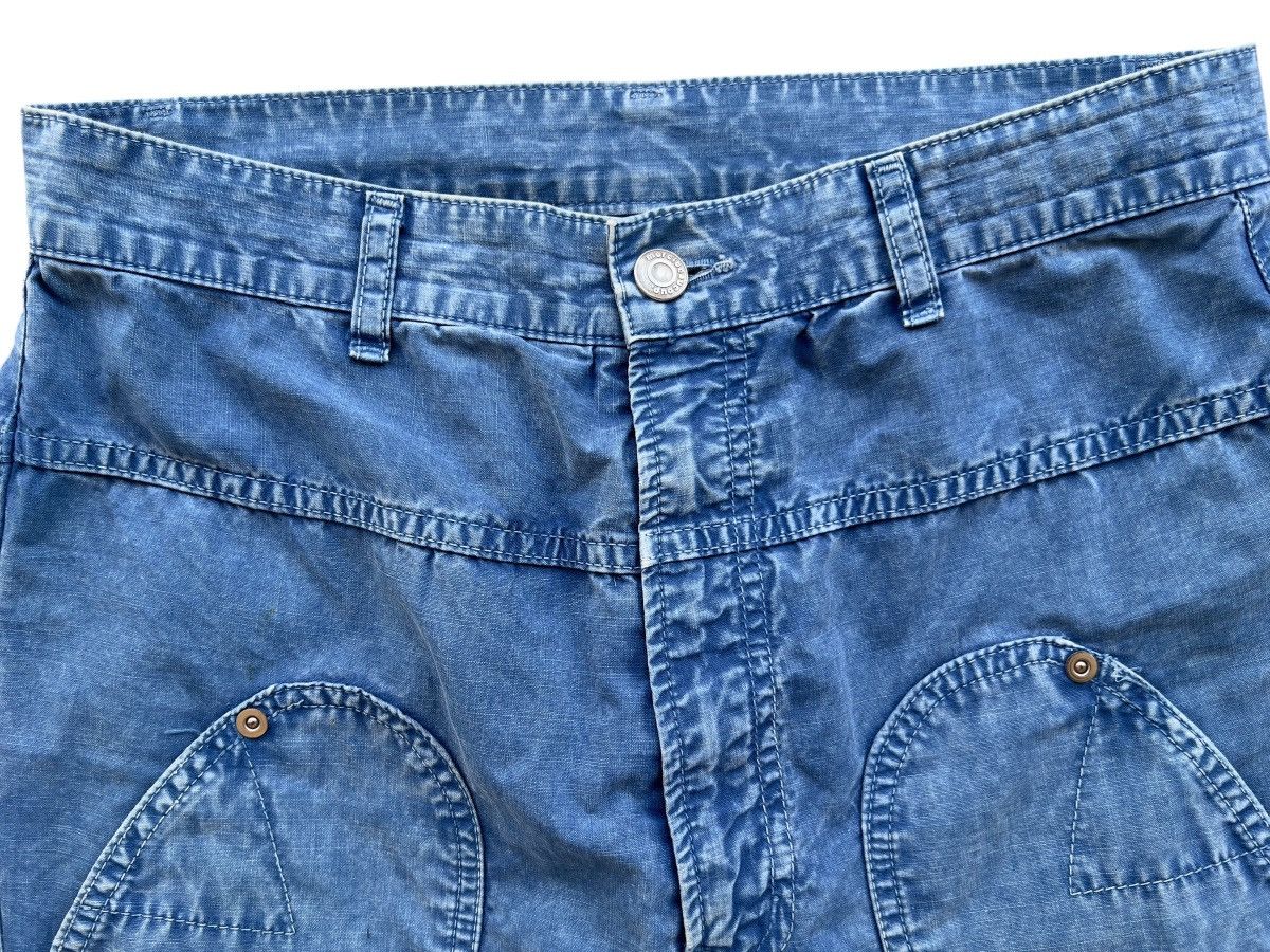Designer × Issey Miyake × mercibeaucoup Mercibeaucoup By Issey Miyake Multipocket Denim Pants Size 29" - 5 Thumbnail