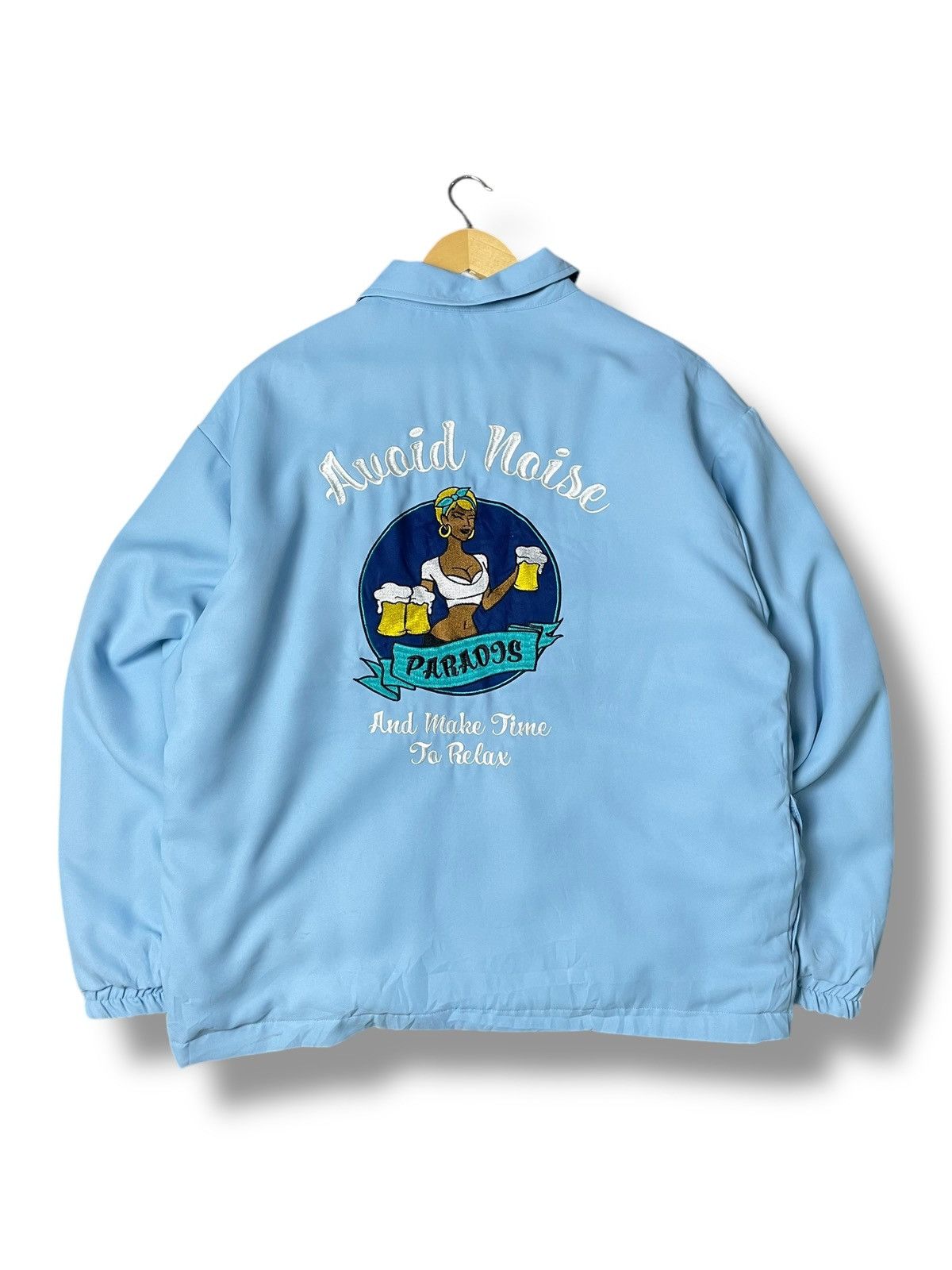 Japanese Brand × Seditionaries × Vintage AZUL By Moussy Back Embroidery Blouson (77) Size US M / EU 48-50 / 2 - 1 Thumbnail
