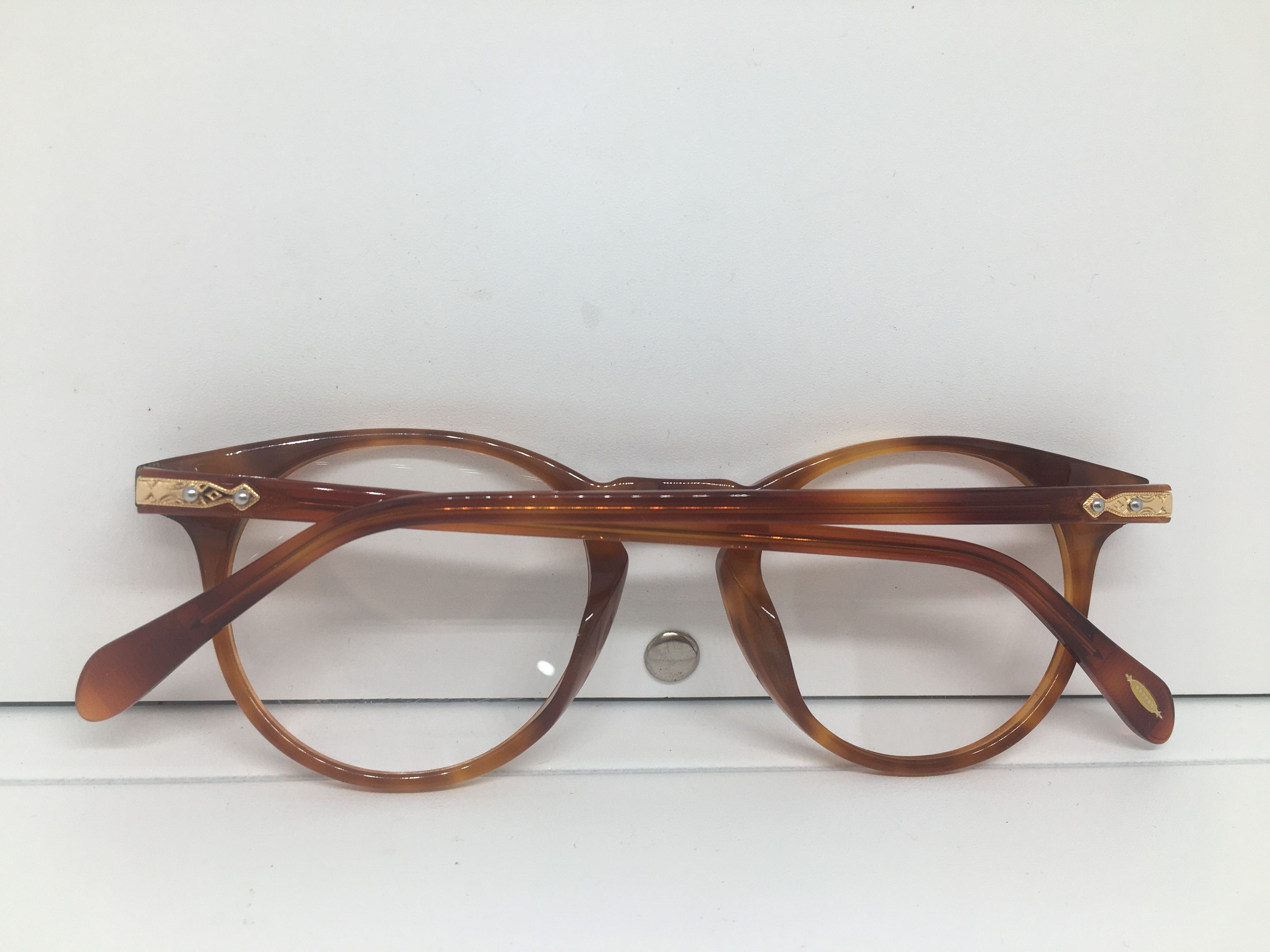 Other Handmade Keyhole Bridge Eyeglasses Frame Size ONE SIZE - 9 Thumbnail