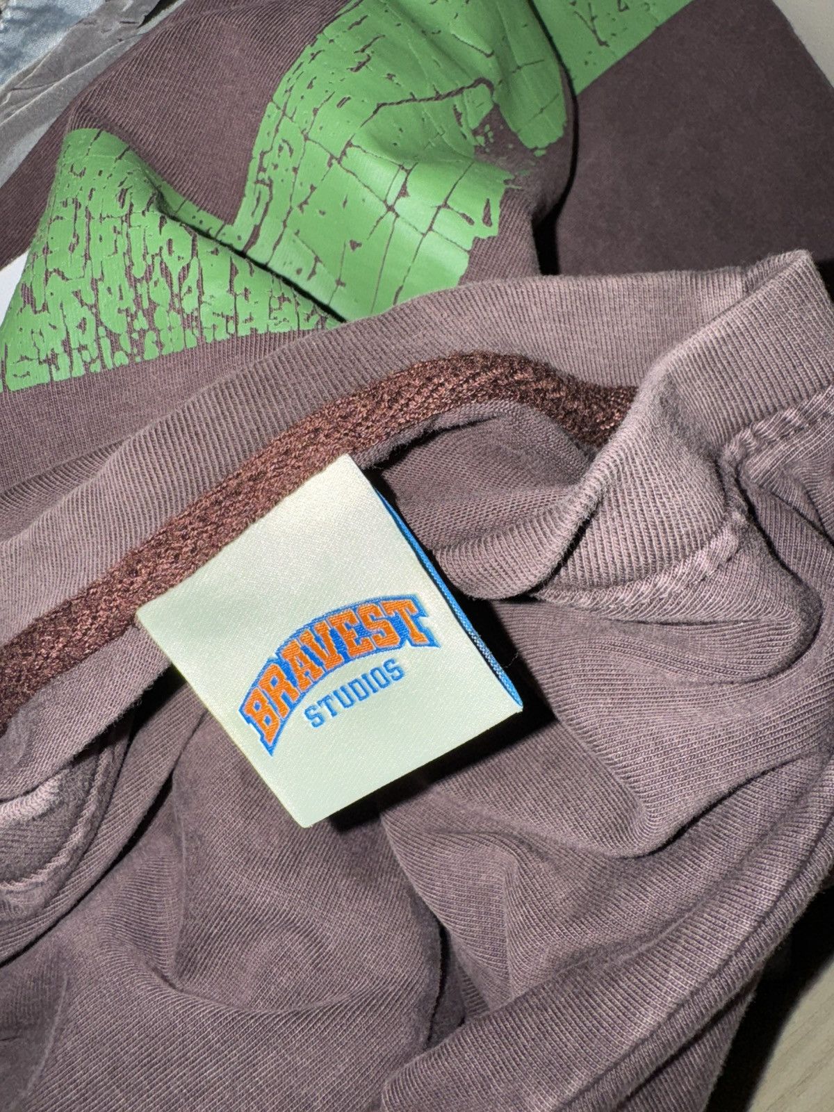Bravest Studios BROWN NUMBER 8 THERMAL TEE Size US L / EU 52-54 / 3 - 5 Thumbnail