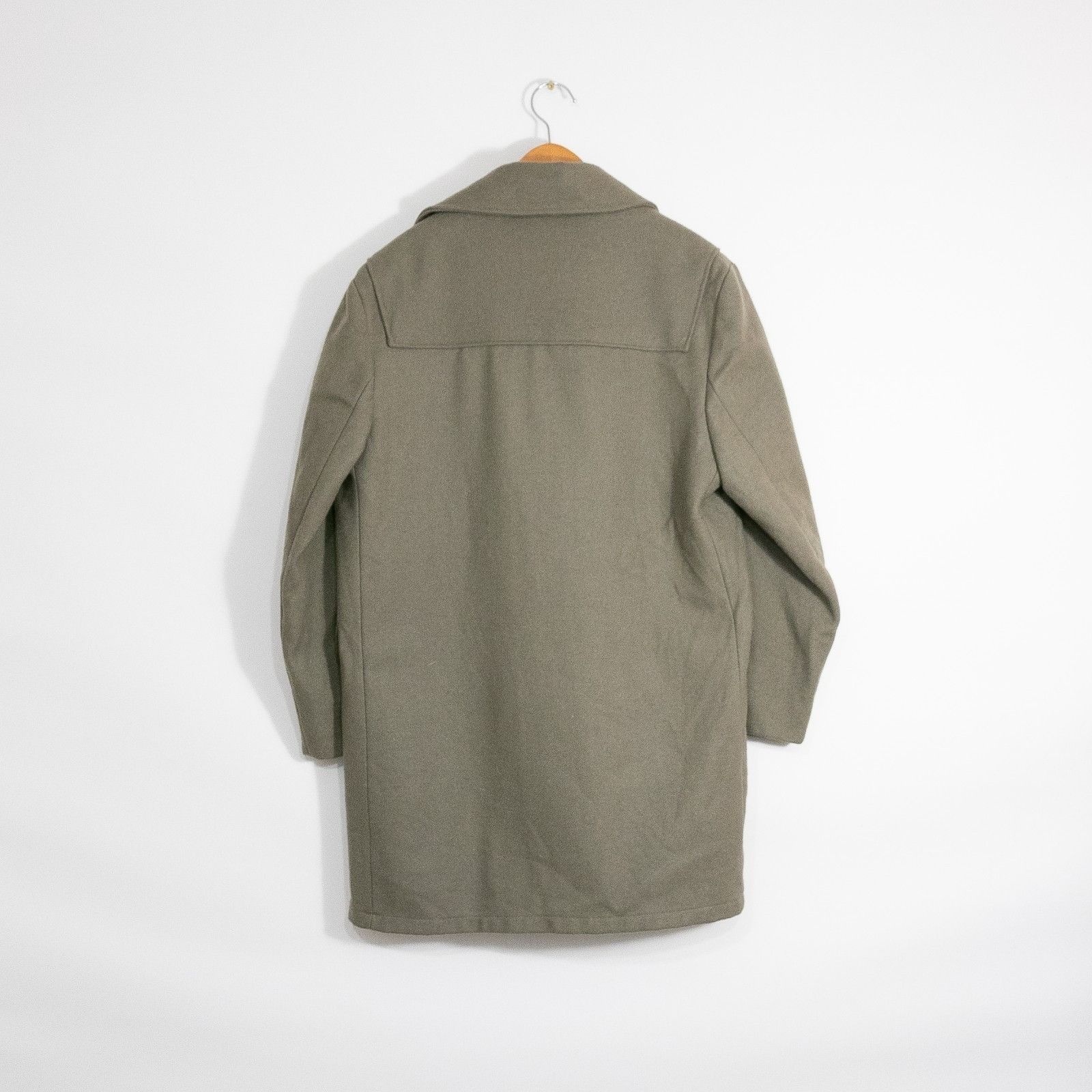 Woolrich Woolen Mills Vintage Woolrich Wool Toggle Coat Mens 44 - Flannel Lined Size US XL / EU 56 / 4 - 8 Thumbnail