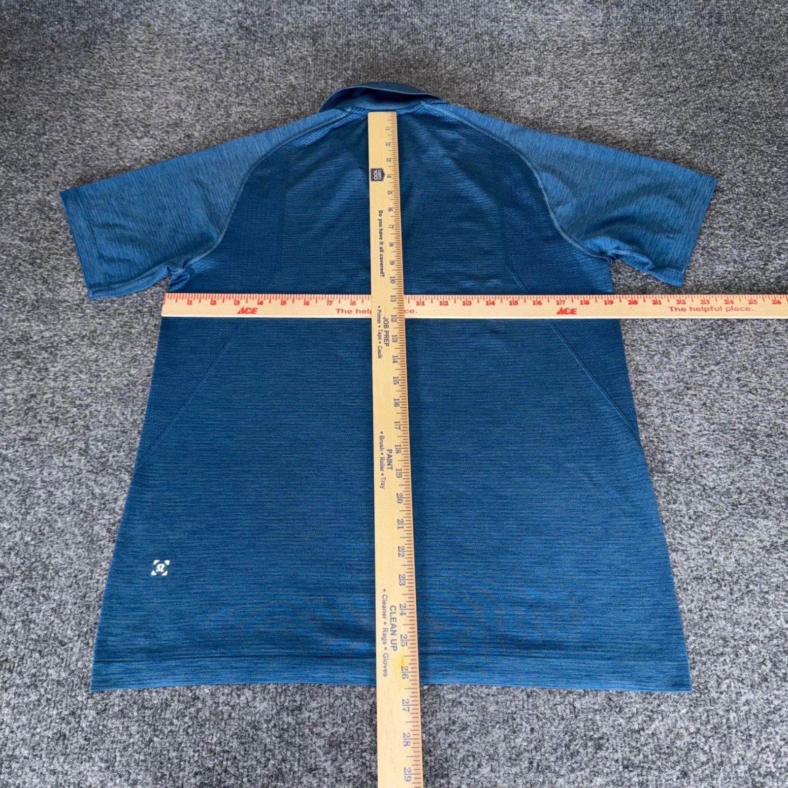 Lululemon Lululemon Polo Shirt Mens M Blue Short Sleeve Performance Size US M / EU 48-50 / 2 - 5 Thumbnail