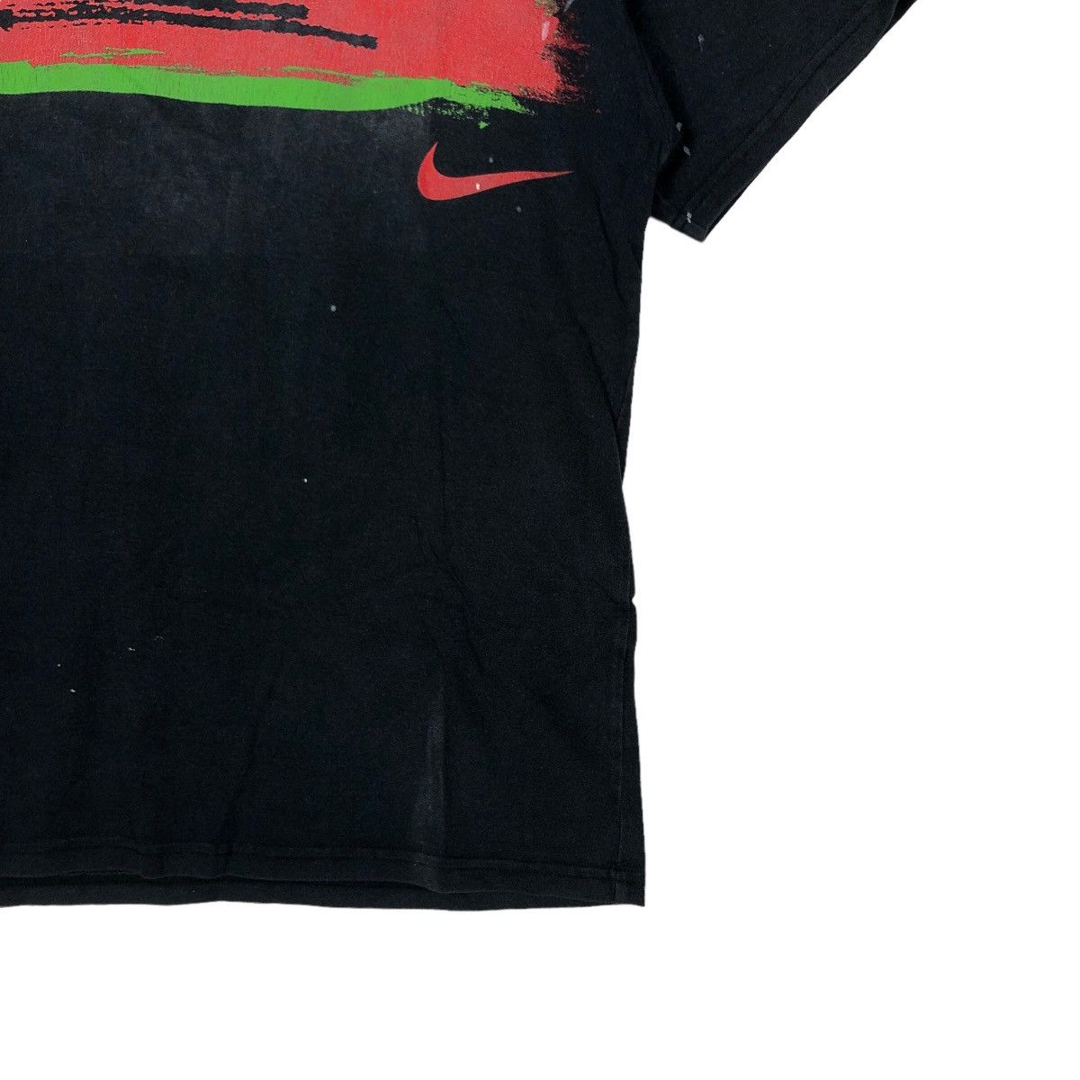 Nike 🔥Vintage 2000 Nike Big Swoosh Tee Y2K Streetwear Size US S / EU 44-46 / 1 - 5 Thumbnail