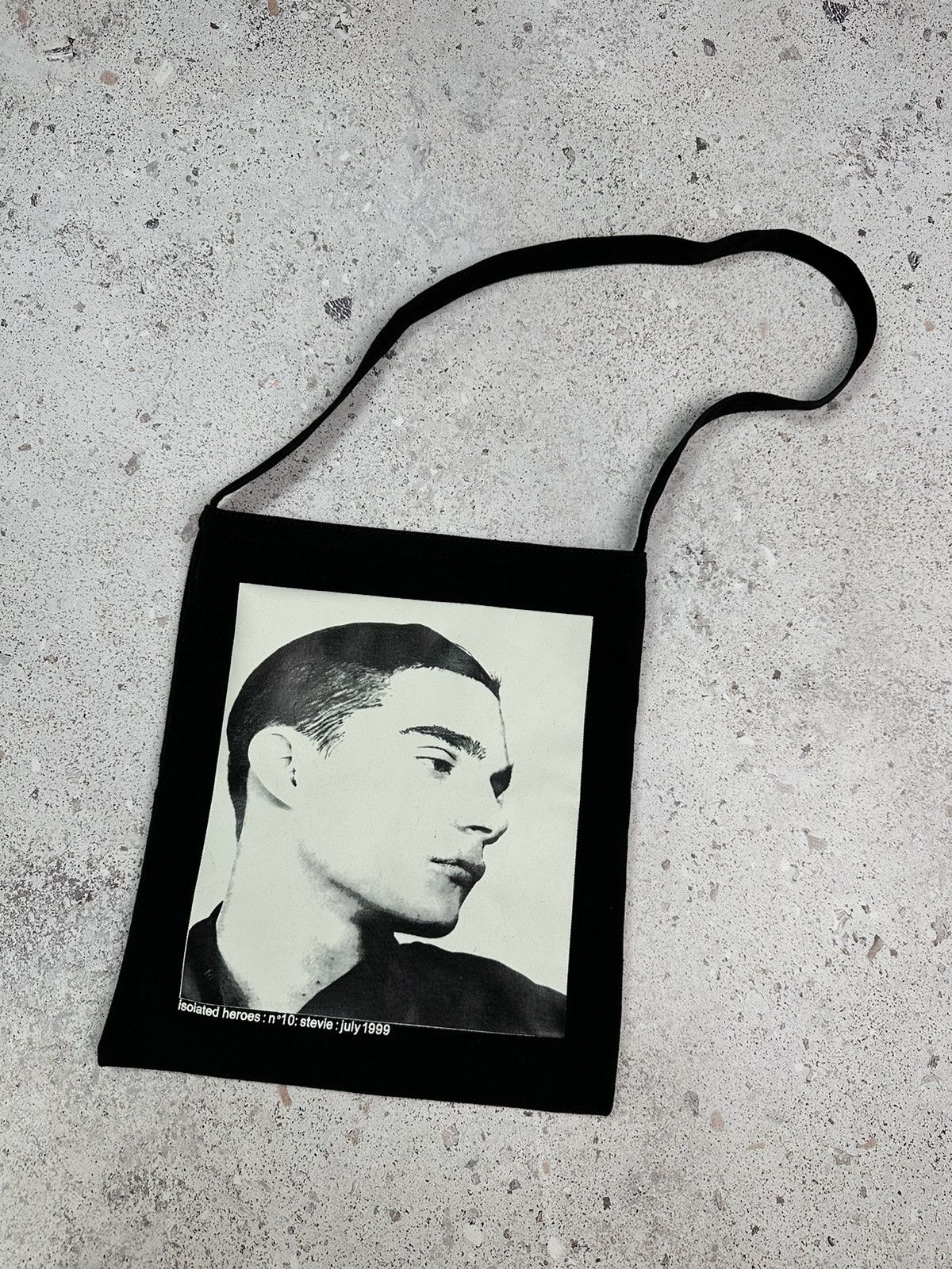Avant Garde Cool Tote Bag Unisex One Size Black MenS Portrait Raf, Men's