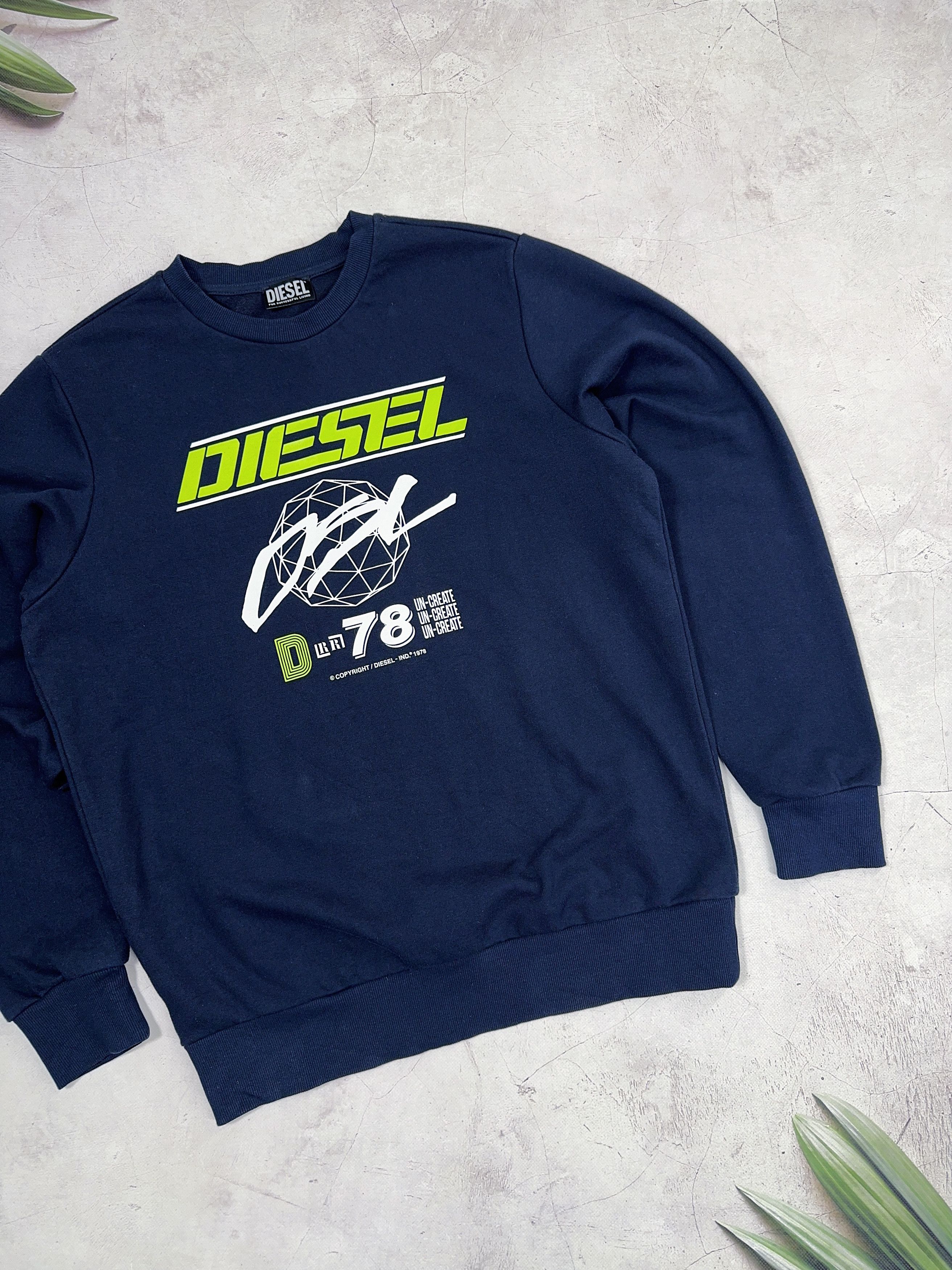 Diesel Diesel Sweatshirt Girk K11 Logo Size US L / EU 52-54 / 3 - 5 Thumbnail
