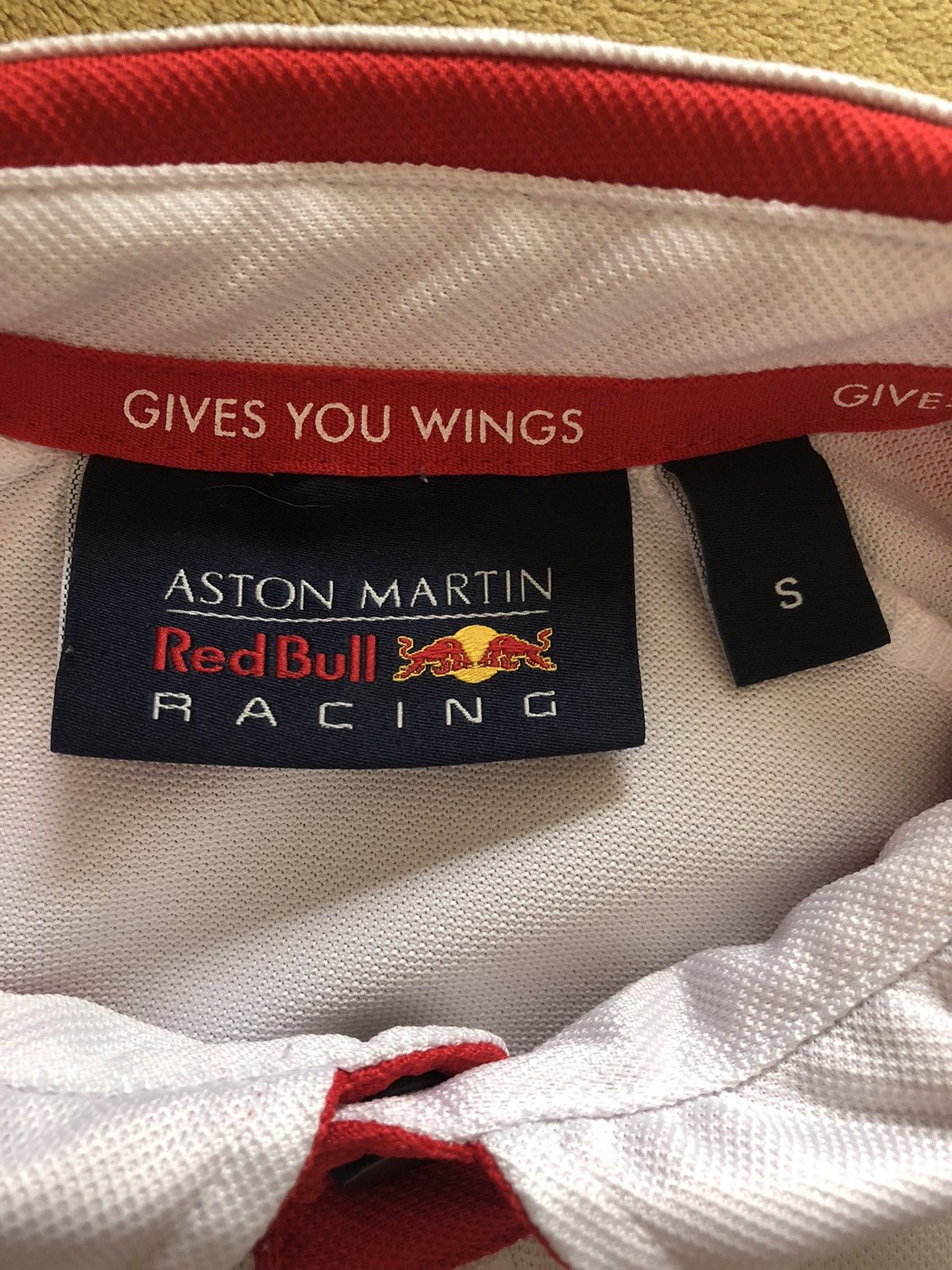 Red Bull × Vintage RARE ASTON MARTIN RED BULL RACING VINTAGE POLO SHIRT Size US S / EU 44-46 / 1 - 3 Thumbnail