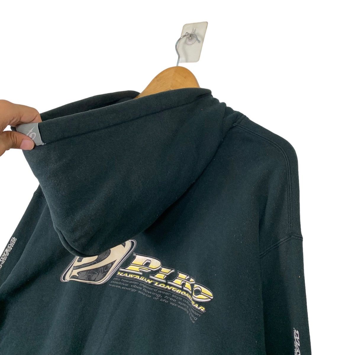 Japanese Brand PIKO Hawaiian Longboard Wear Pullover Hoodies #1172-C54 Size US L / EU 52-54 / 3 - 11 Thumbnail